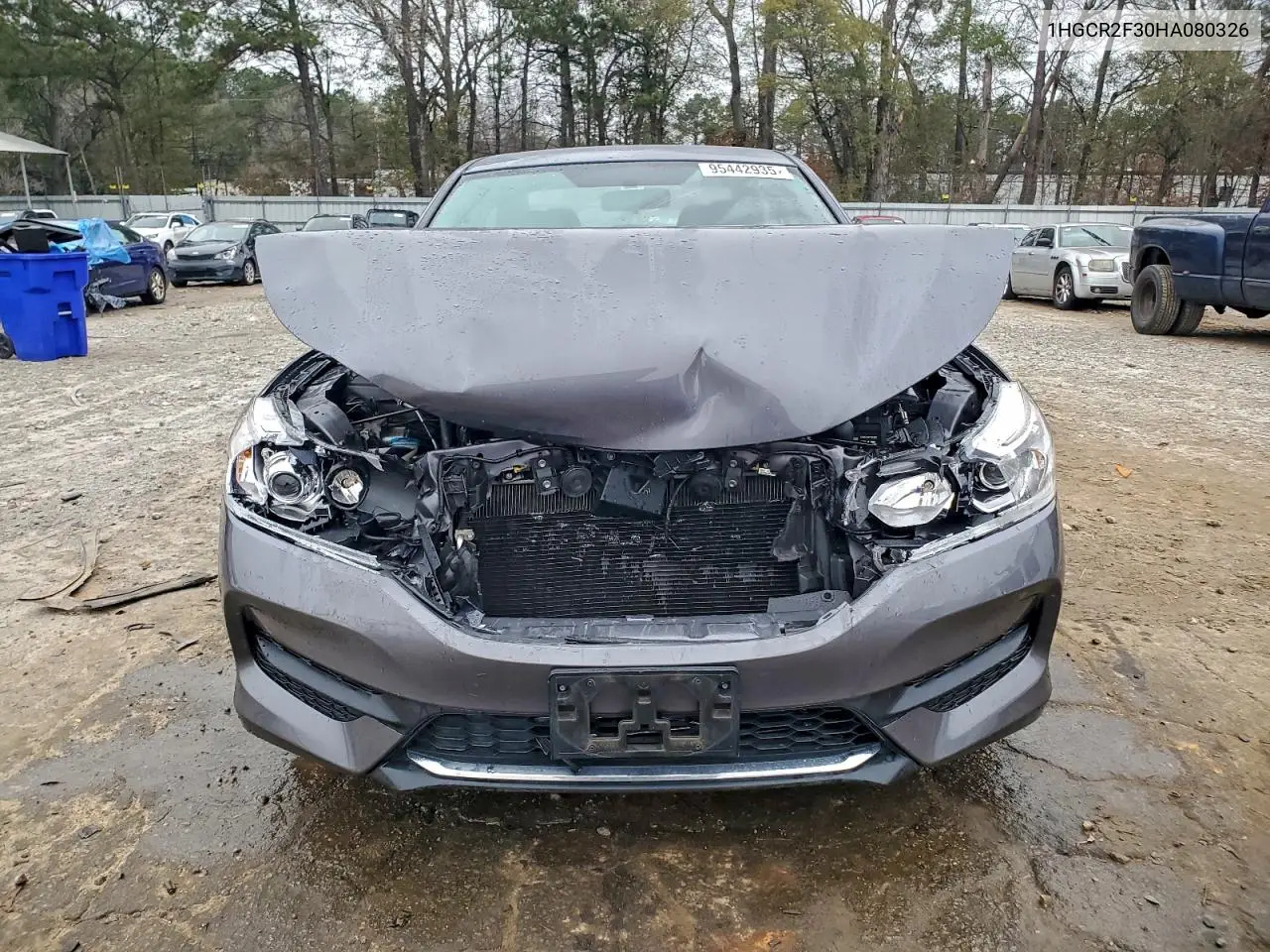 1HGCR2F30HA080326 2017 Honda Accord Lx