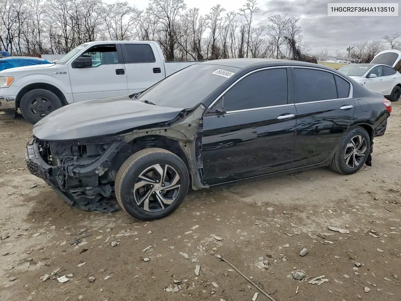 1HGCR2F36HA113510 2017 Honda Accord Lx