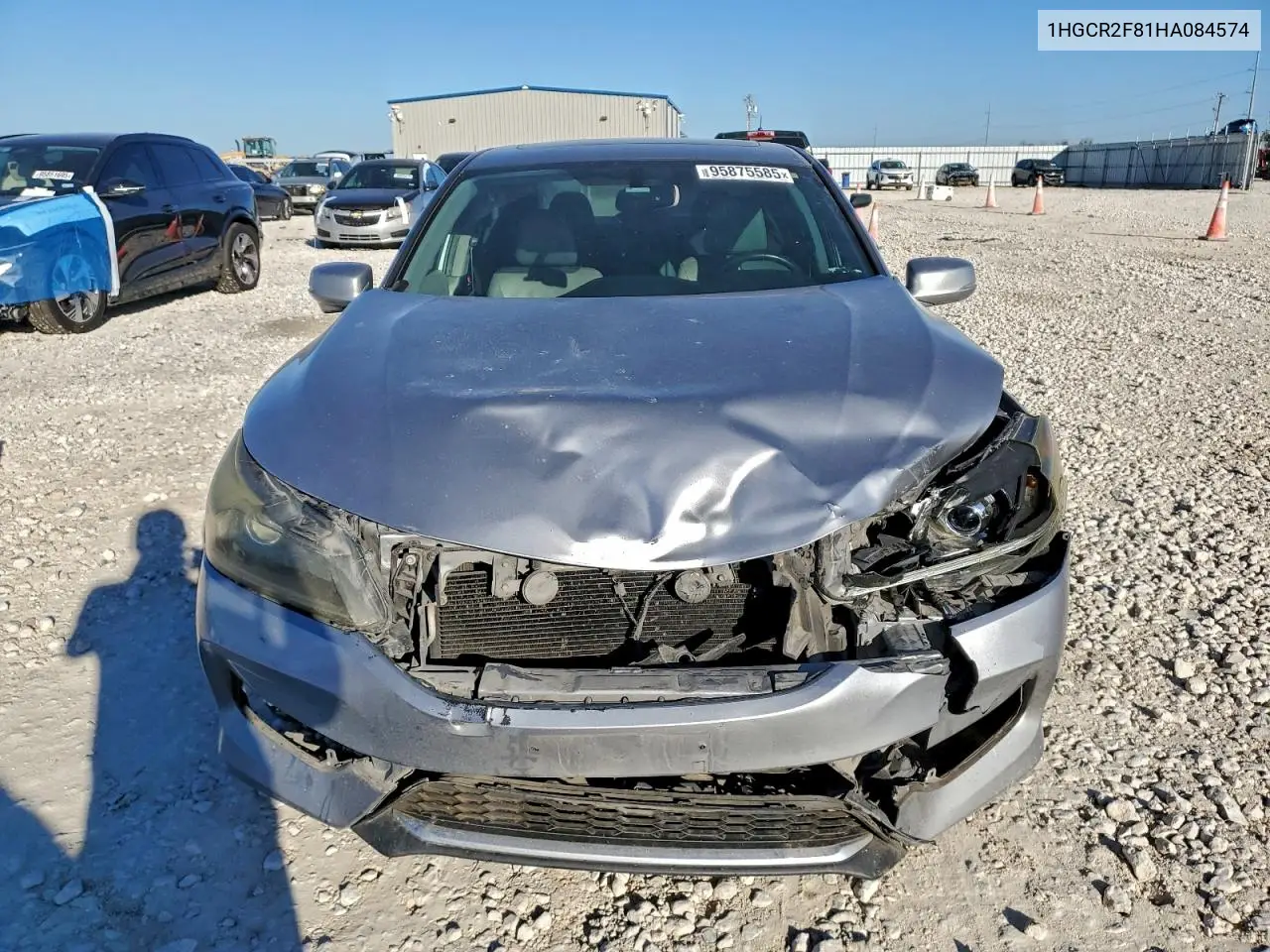1HGCR2F81HA084574 2017 Honda Accord Exl