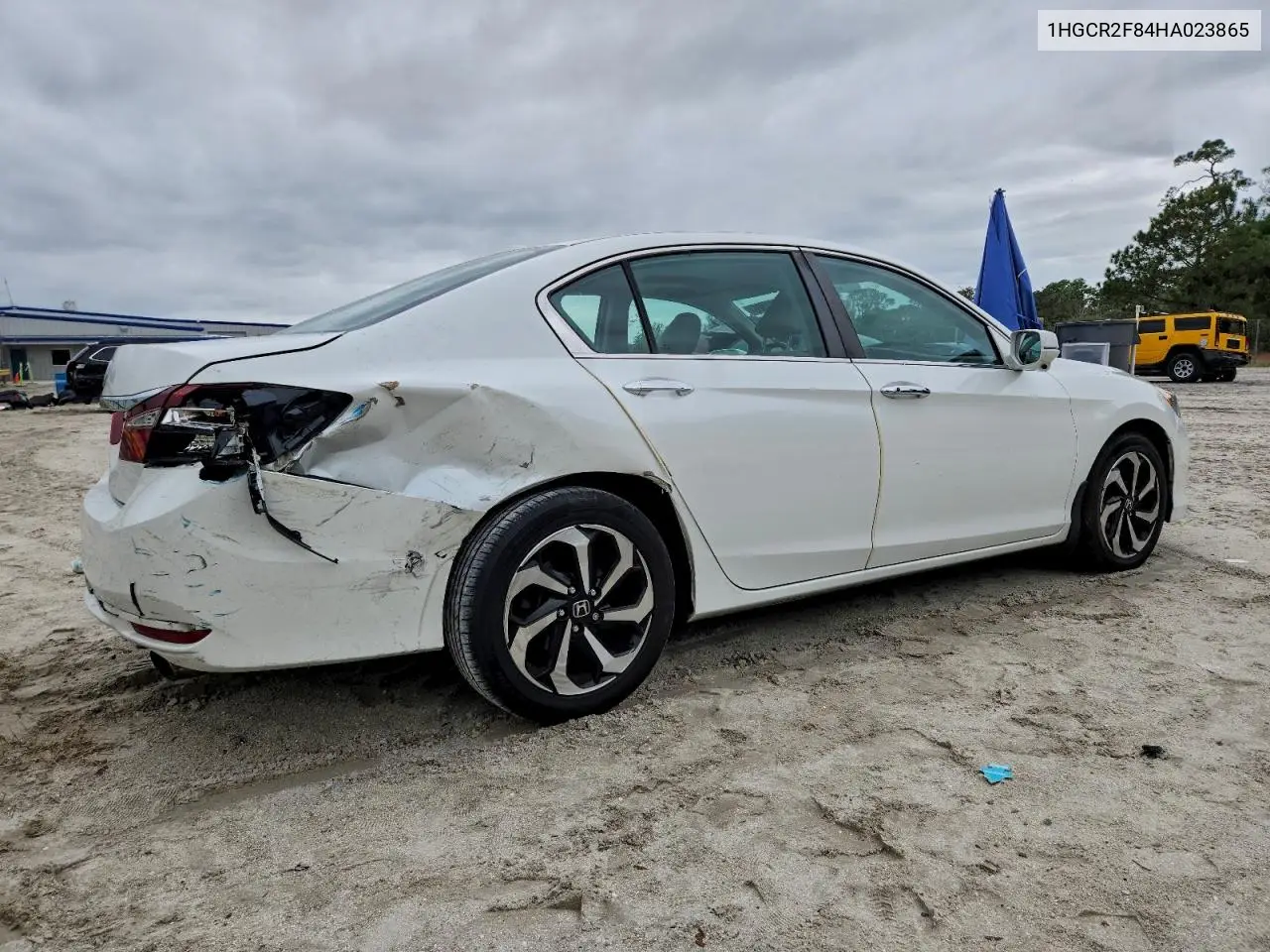 1HGCR2F84HA023865 2017 Honda Accord Exl