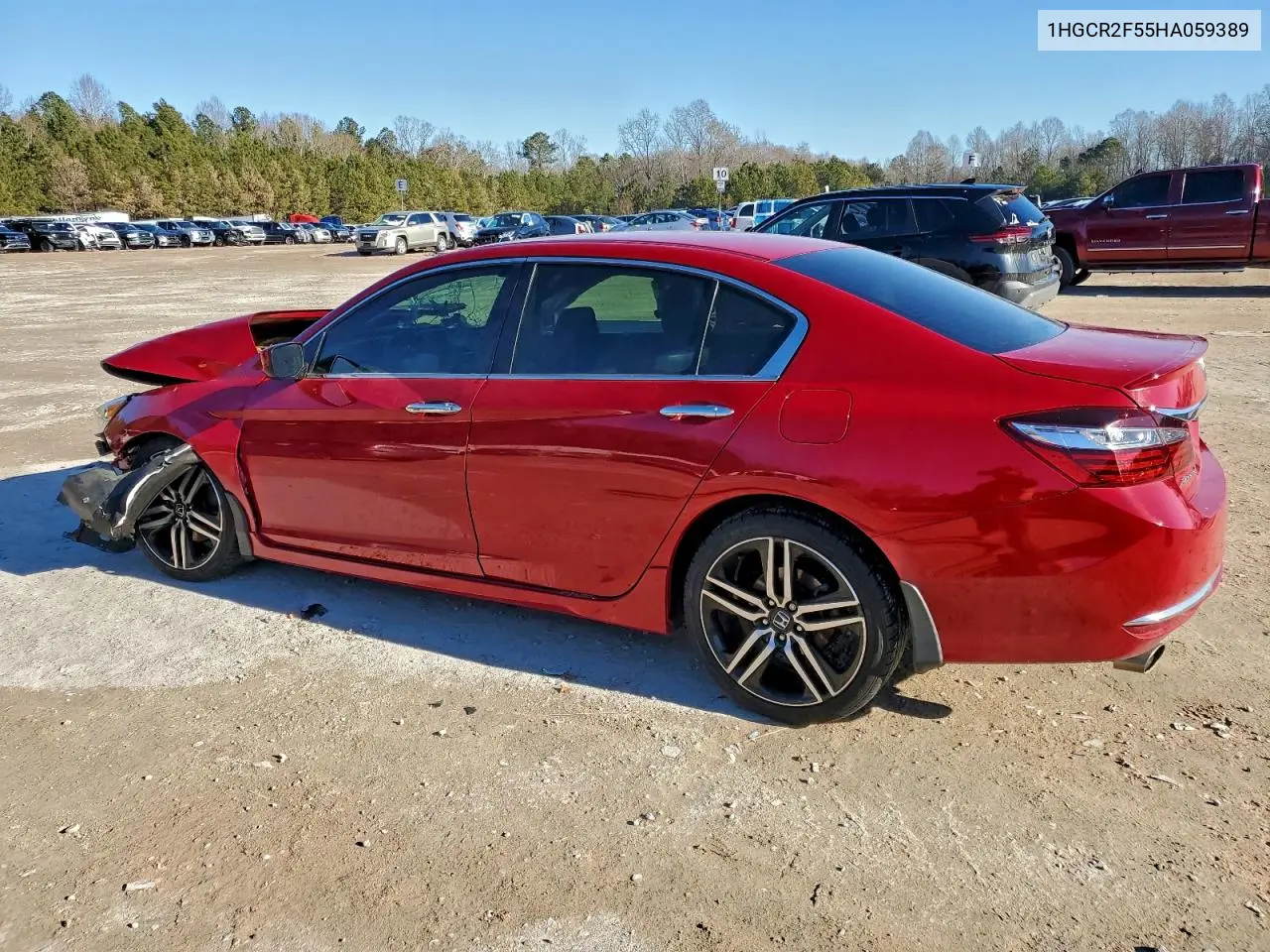 1HGCR2F55HA059389 2017 Honda Accord Sport