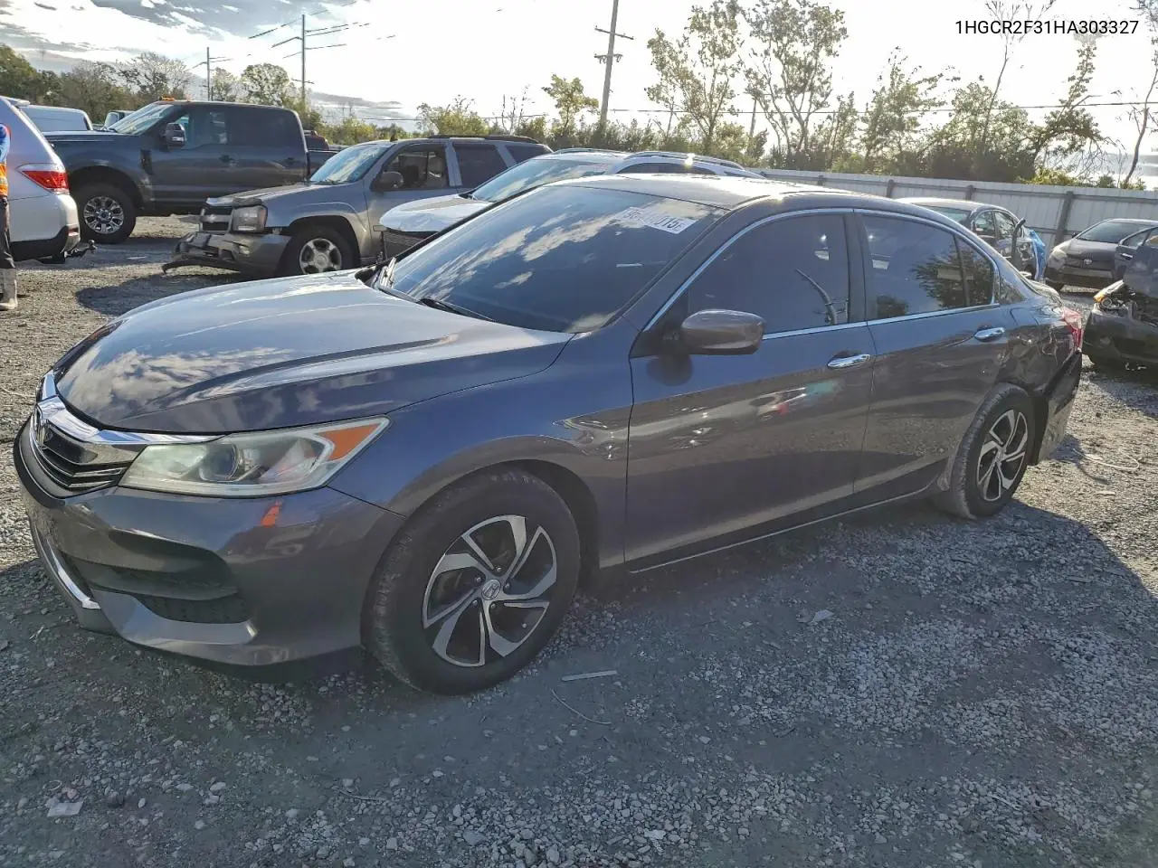 1HGCR2F31HA303327 2017 Honda Accord Lx