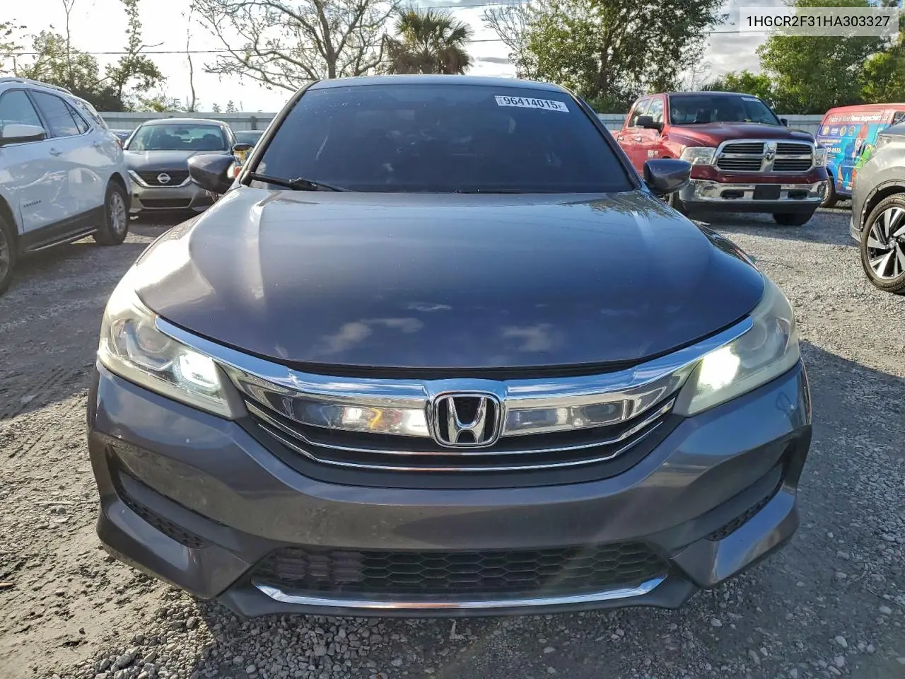 1HGCR2F31HA303327 2017 Honda Accord Lx