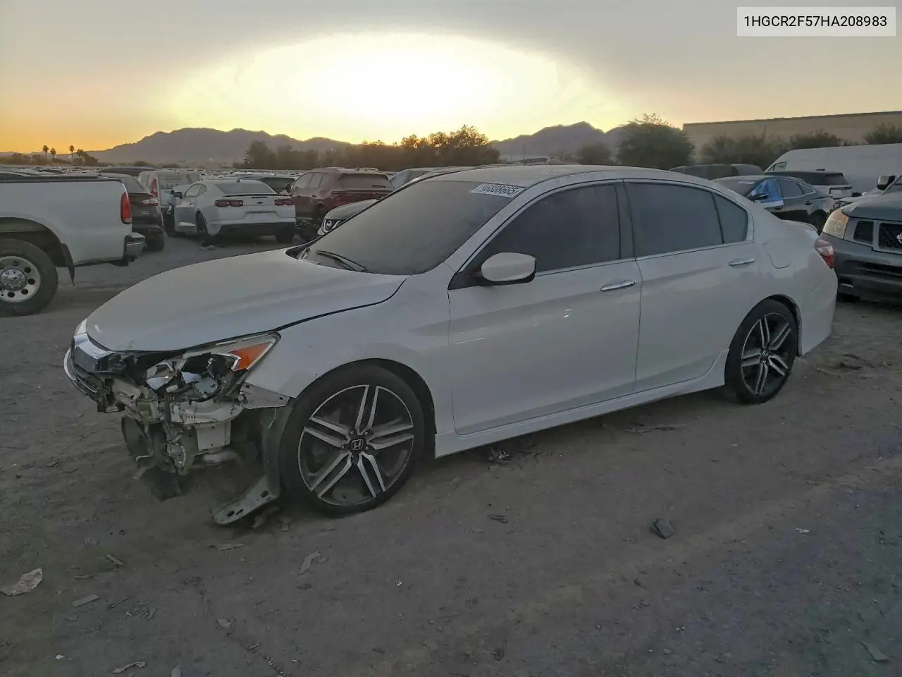 1HGCR2F57HA208983 2017 Honda Accord Sport