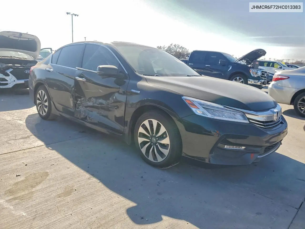 JHMCR6F72HC013383 2017 Honda Accord Touring Hybrid