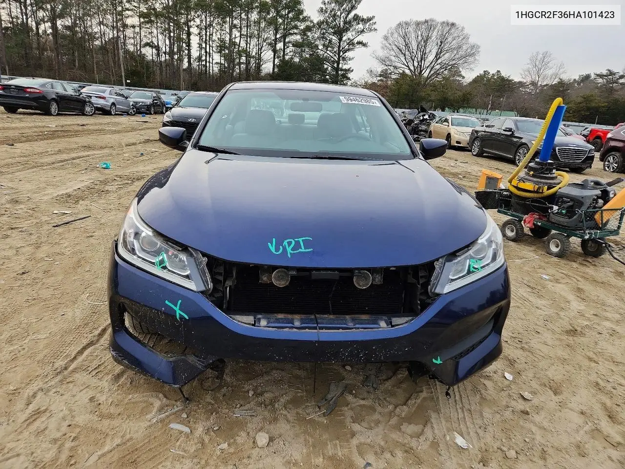 1HGCR2F36HA101423 2017 Honda Accord Lx