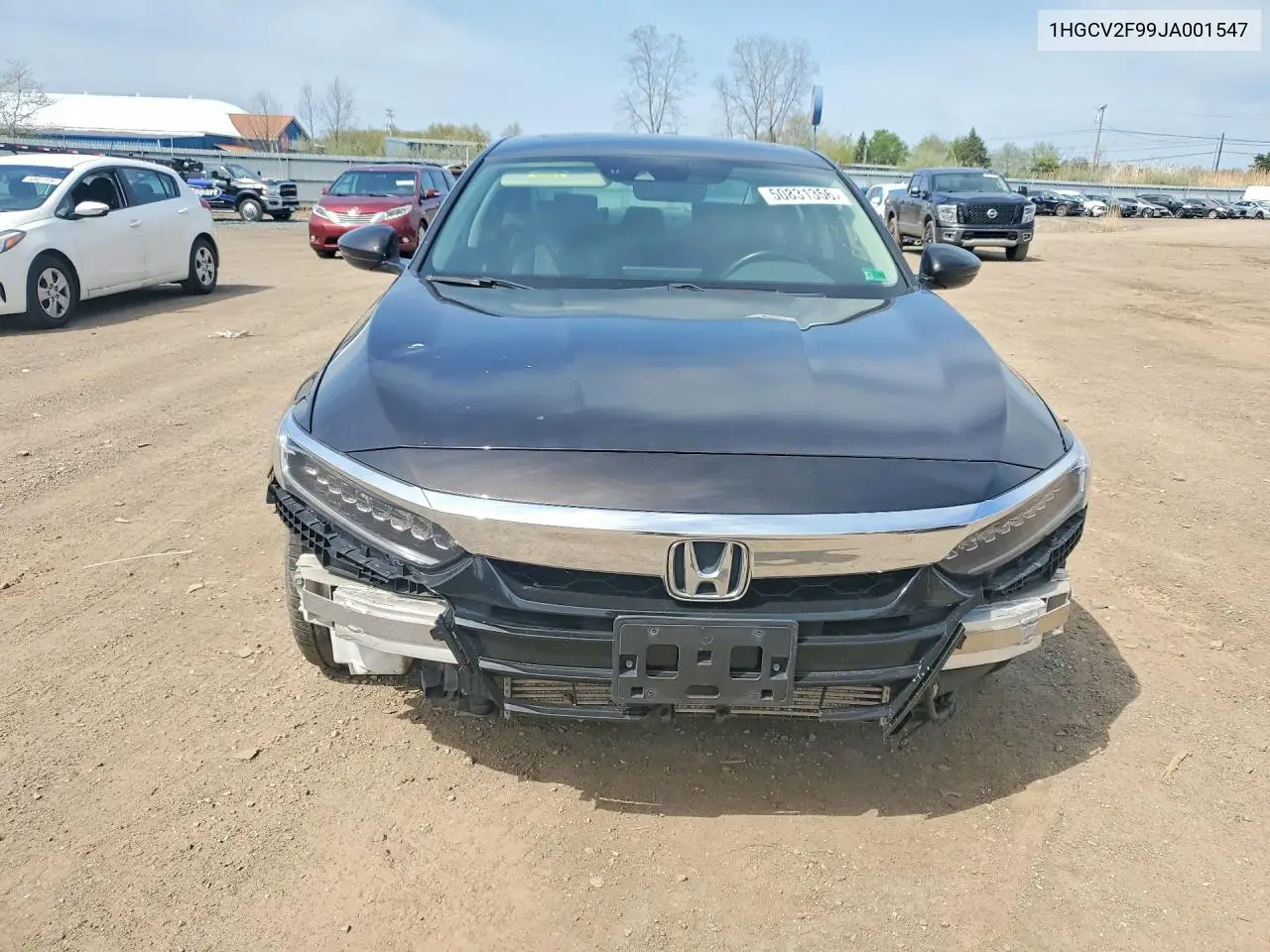 1HGCV2F99JA001547 2018 Honda Accord Touring