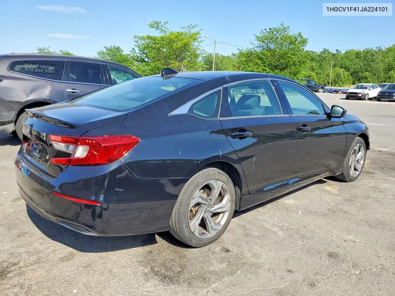 1HGCV1F41JA224101 2018 Honda Accord Ex