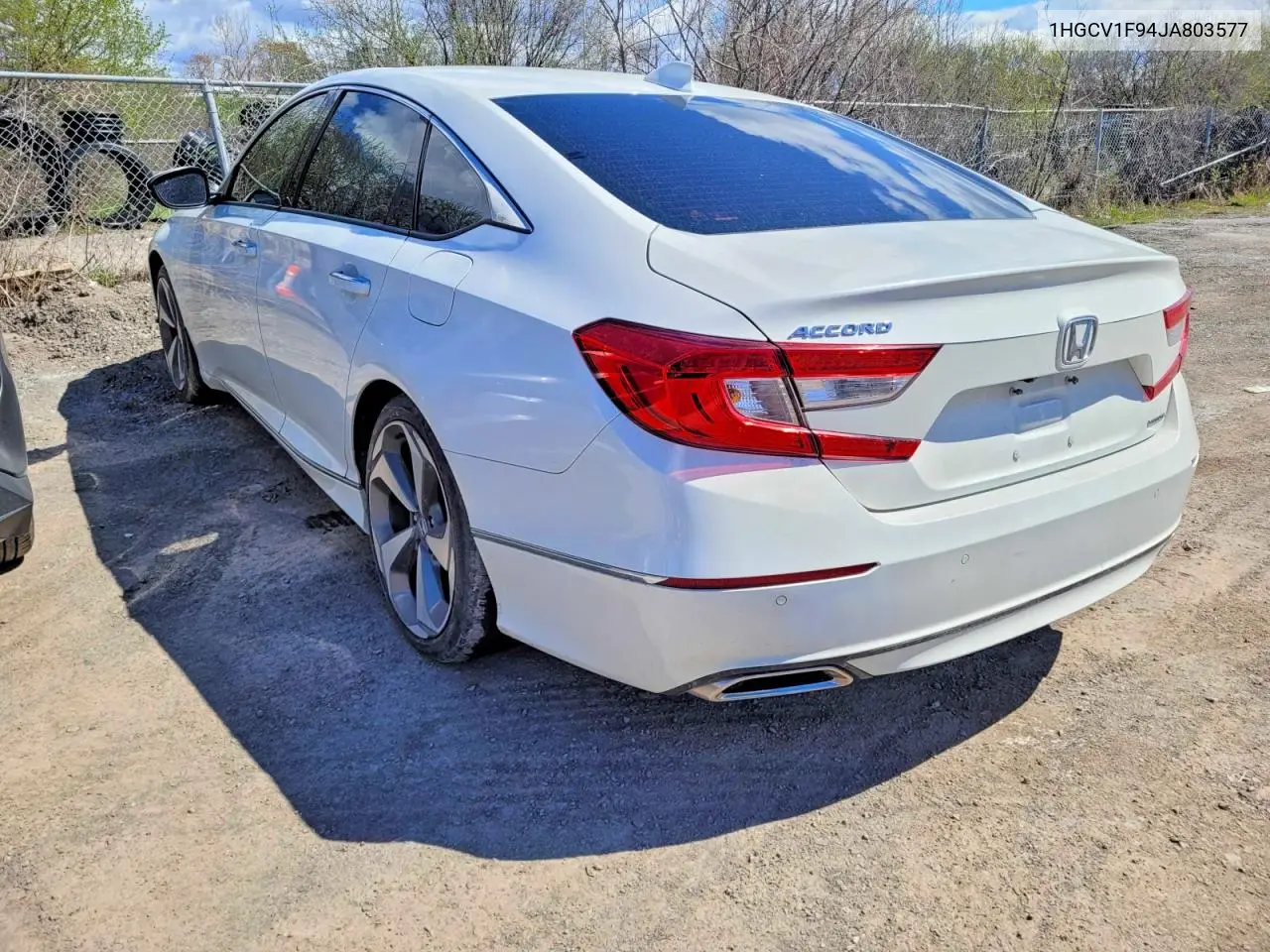 1HGCV1F94JA803577 2018 Honda Accord Touring