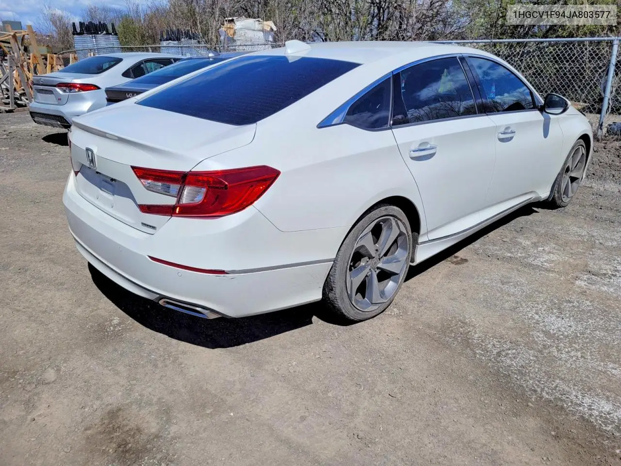 1HGCV1F94JA803577 2018 Honda Accord Touring