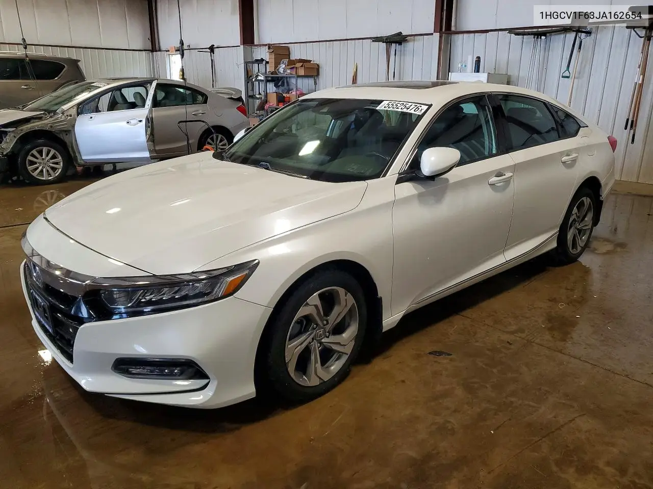 1HGCV1F63JA162654 2018 Honda Accord Exl