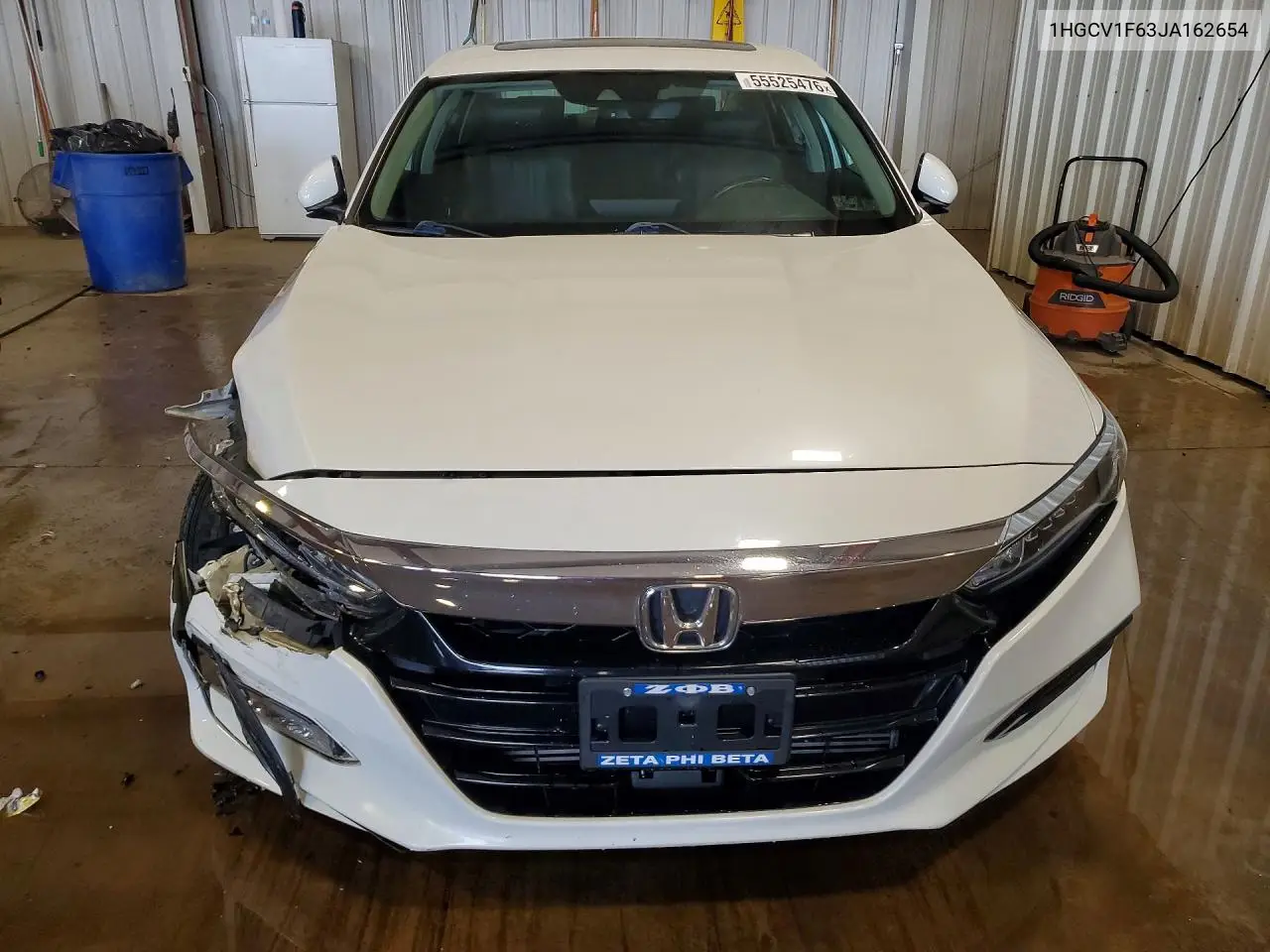 1HGCV1F63JA162654 2018 Honda Accord Exl