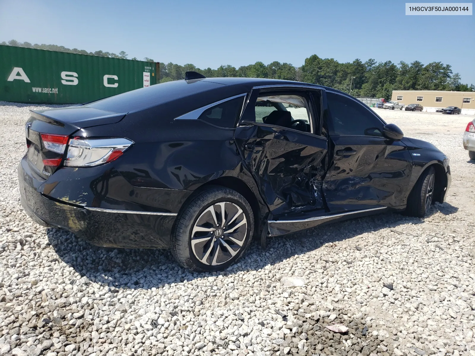 1HGCV3F50JA000144 2018 Honda Accord Hybrid Exl