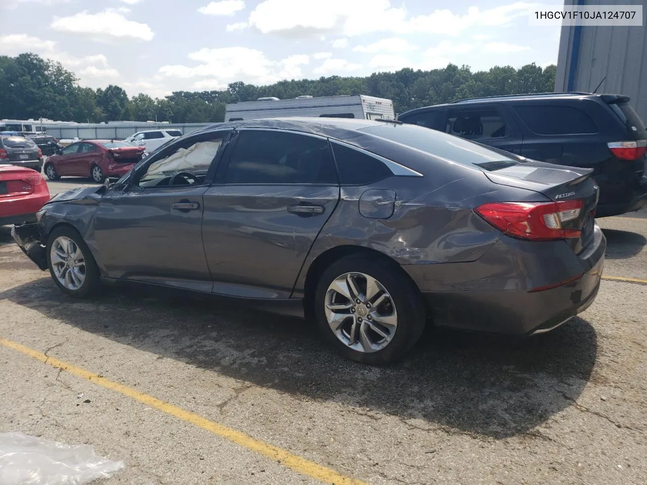 2018 Honda Accord Lx VIN: 1HGCV1F10JA124707 Lot: 67663364