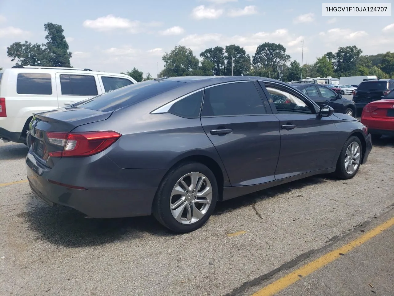 2018 Honda Accord Lx VIN: 1HGCV1F10JA124707 Lot: 67663364