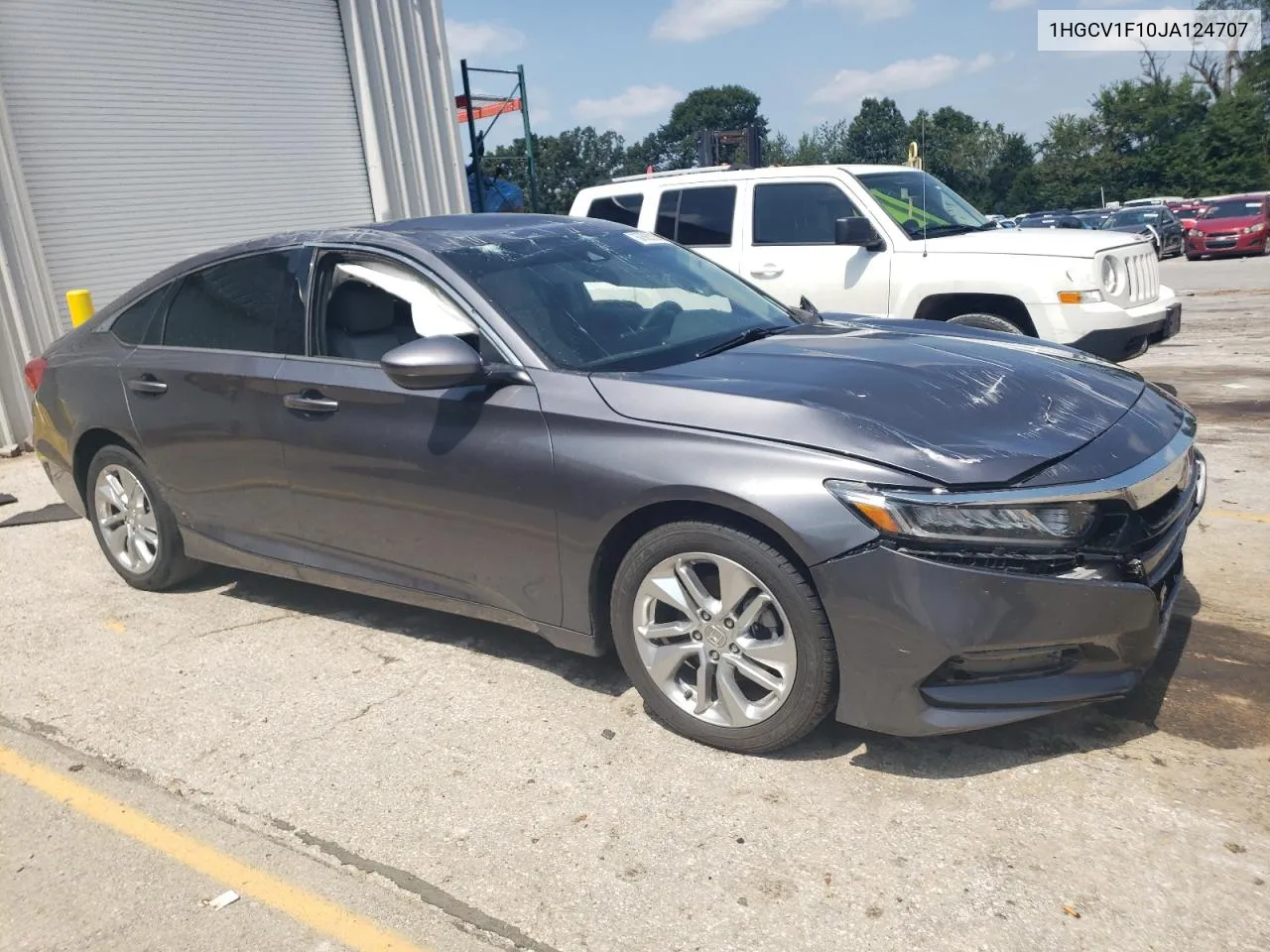 2018 Honda Accord Lx VIN: 1HGCV1F10JA124707 Lot: 67663364