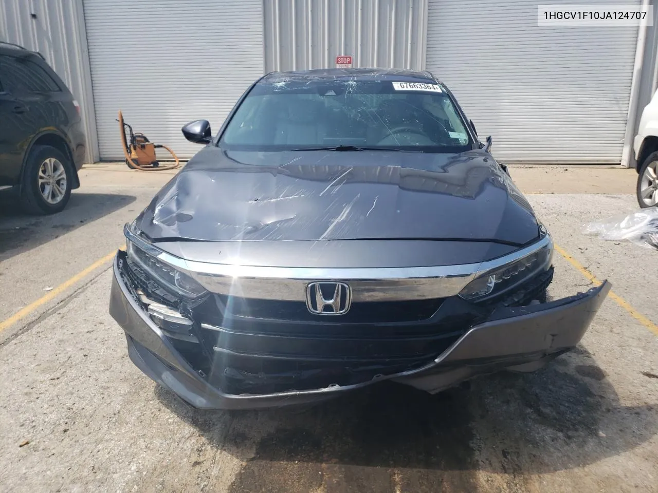 1HGCV1F10JA124707 2018 Honda Accord Lx