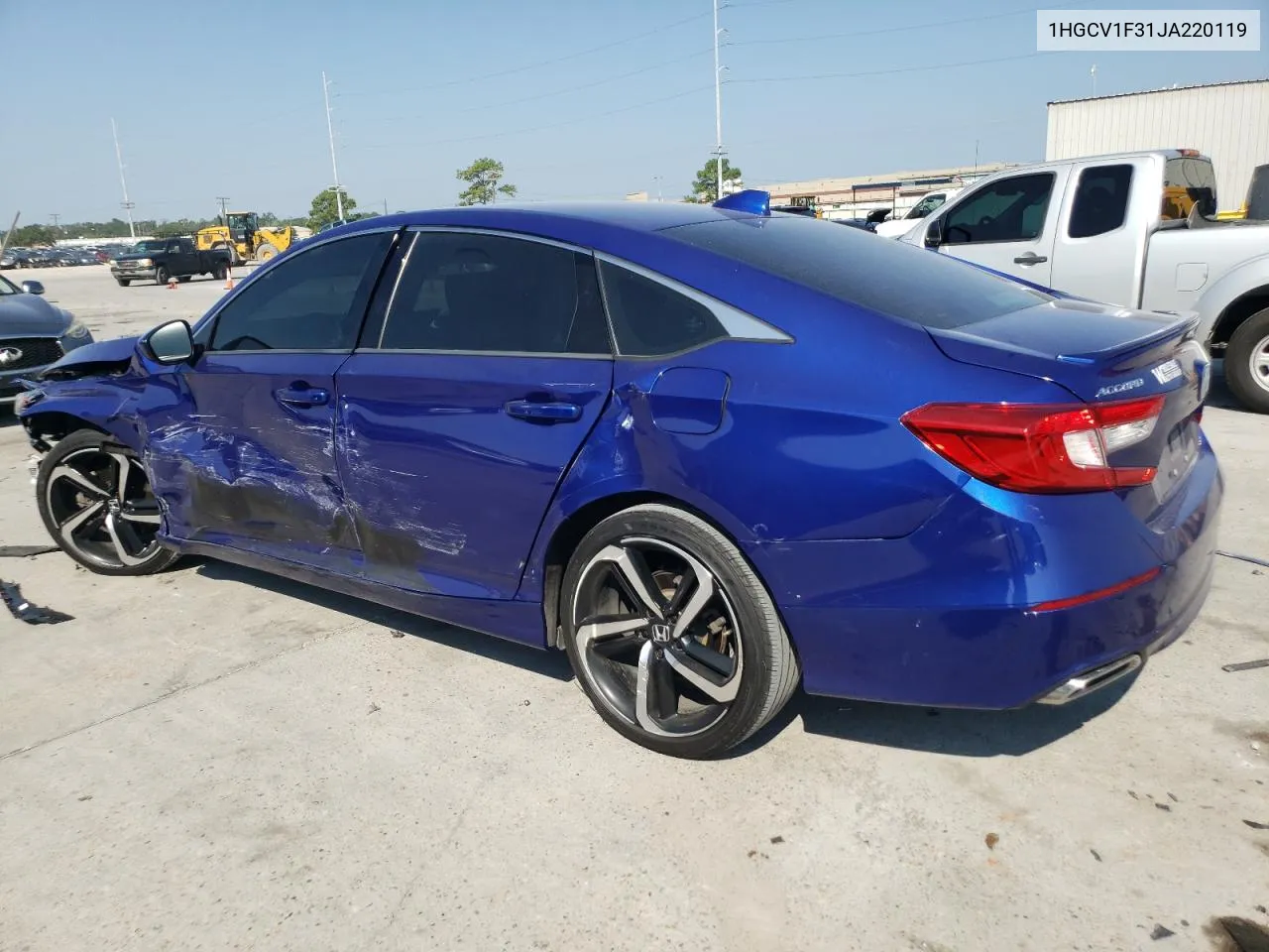 1HGCV1F31JA220119 2018 Honda Accord Sport