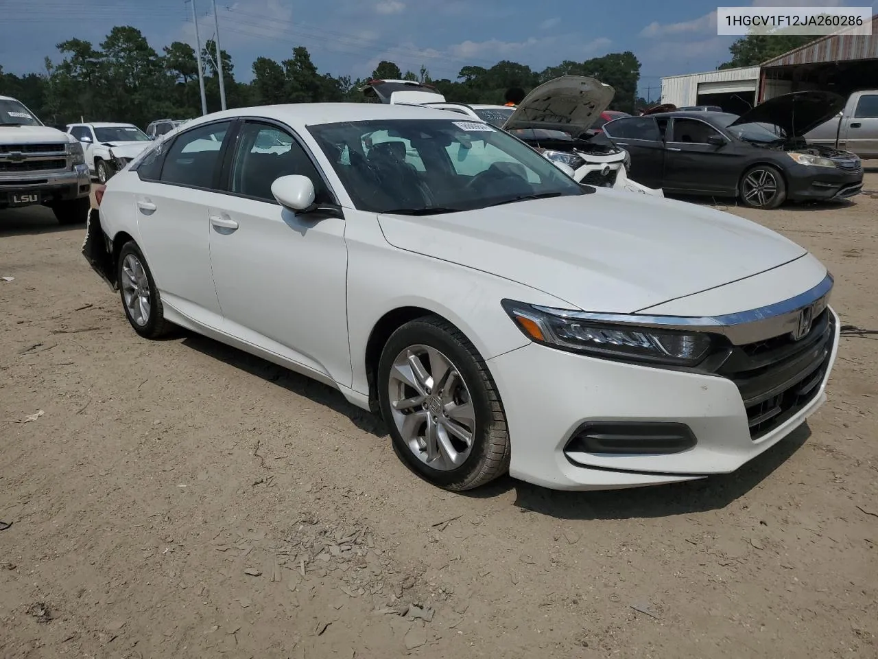 2018 Honda Accord Lx VIN: 1HGCV1F12JA260286 Lot: 68809844