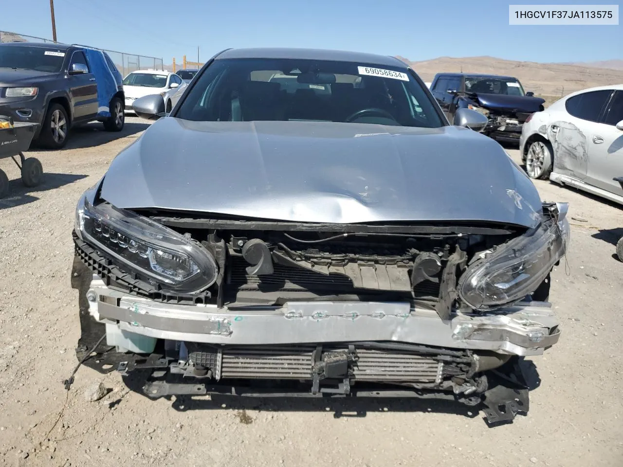 1HGCV1F37JA113575 2018 Honda Accord Sport