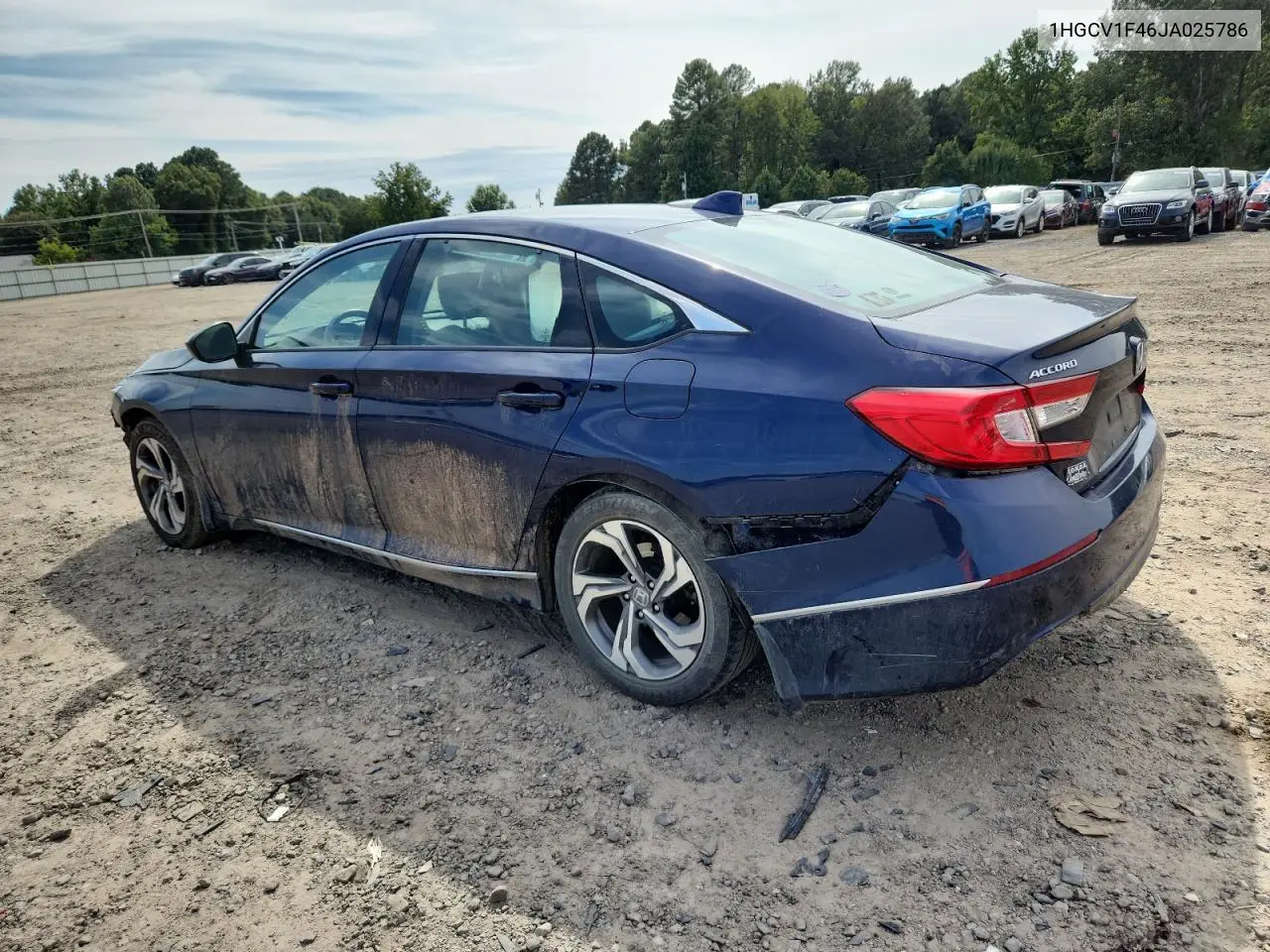 1HGCV1F46JA025786 2018 Honda Accord Ex