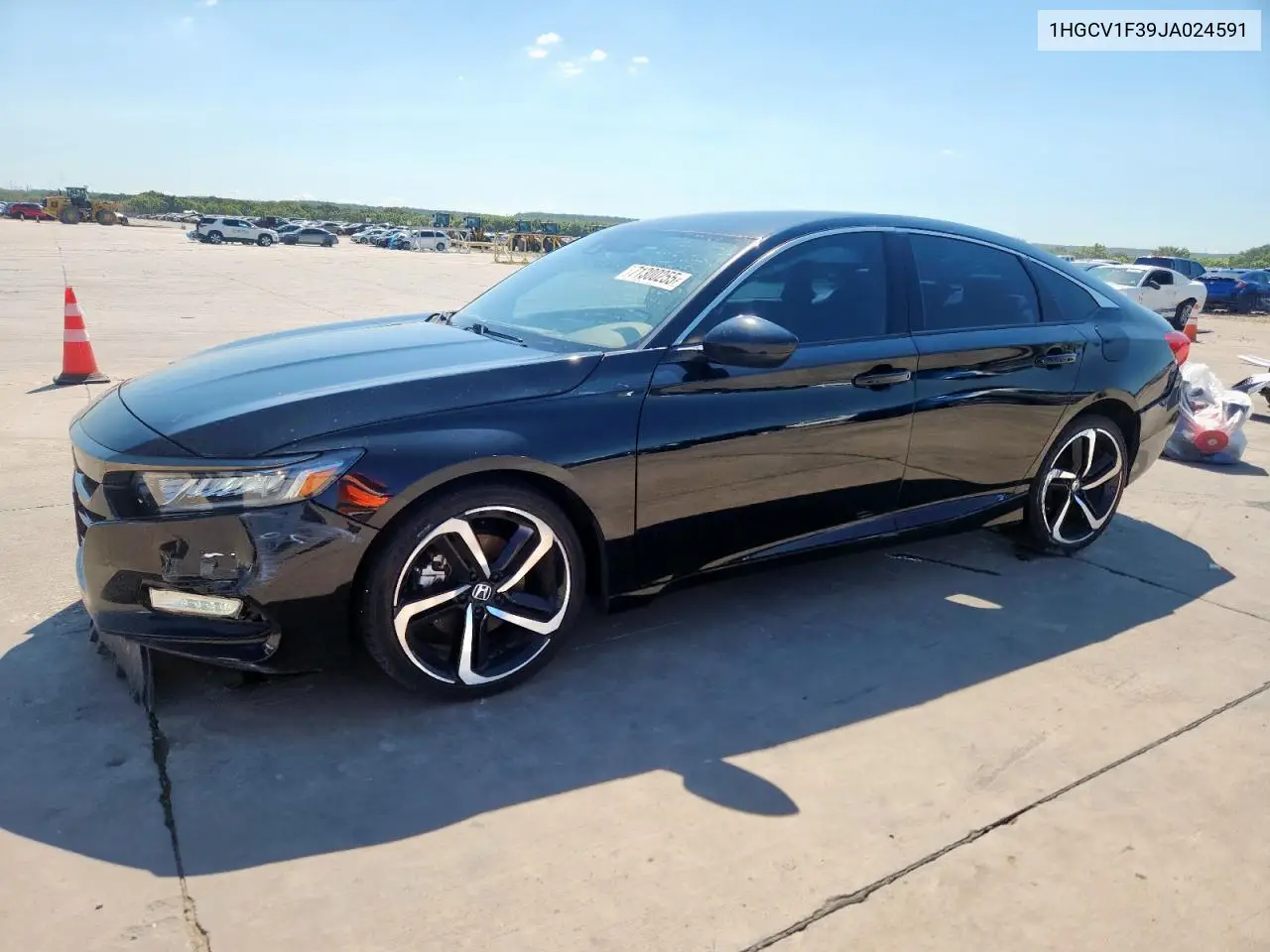 1HGCV1F39JA024591 2018 Honda Accord Sport