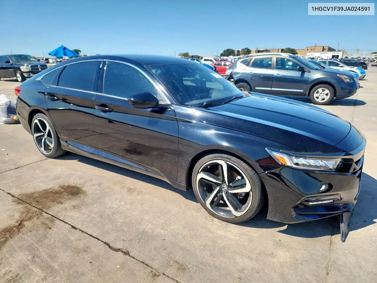 1HGCV1F39JA024591 2018 Honda Accord Sport