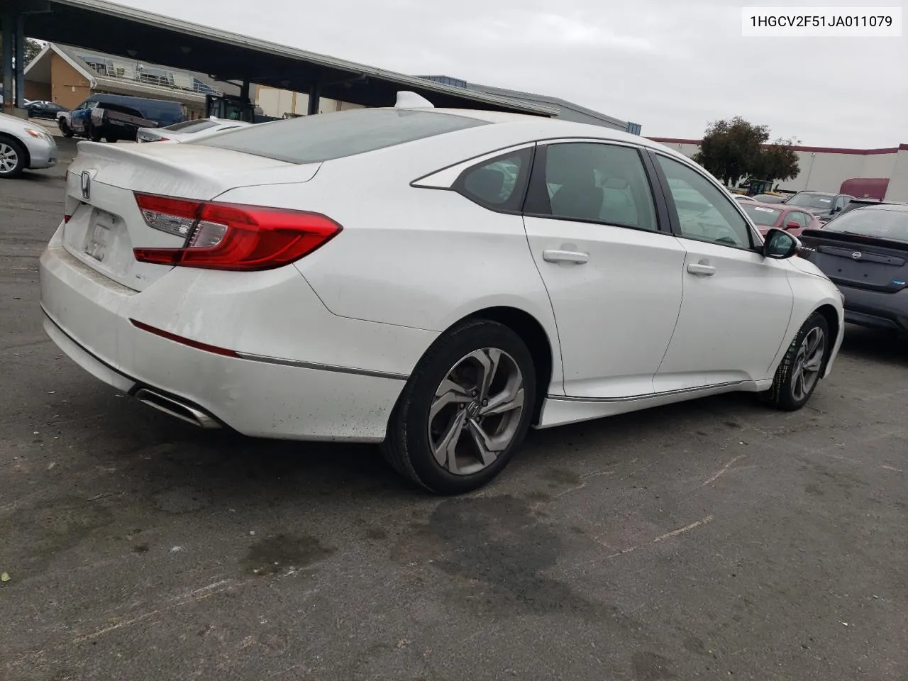 1HGCV2F51JA011079 2018 Honda Accord Exl