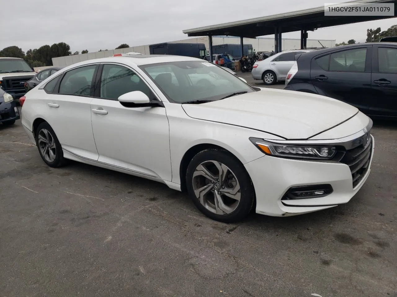 2018 Honda Accord Exl VIN: 1HGCV2F51JA011079 Lot: 71570624