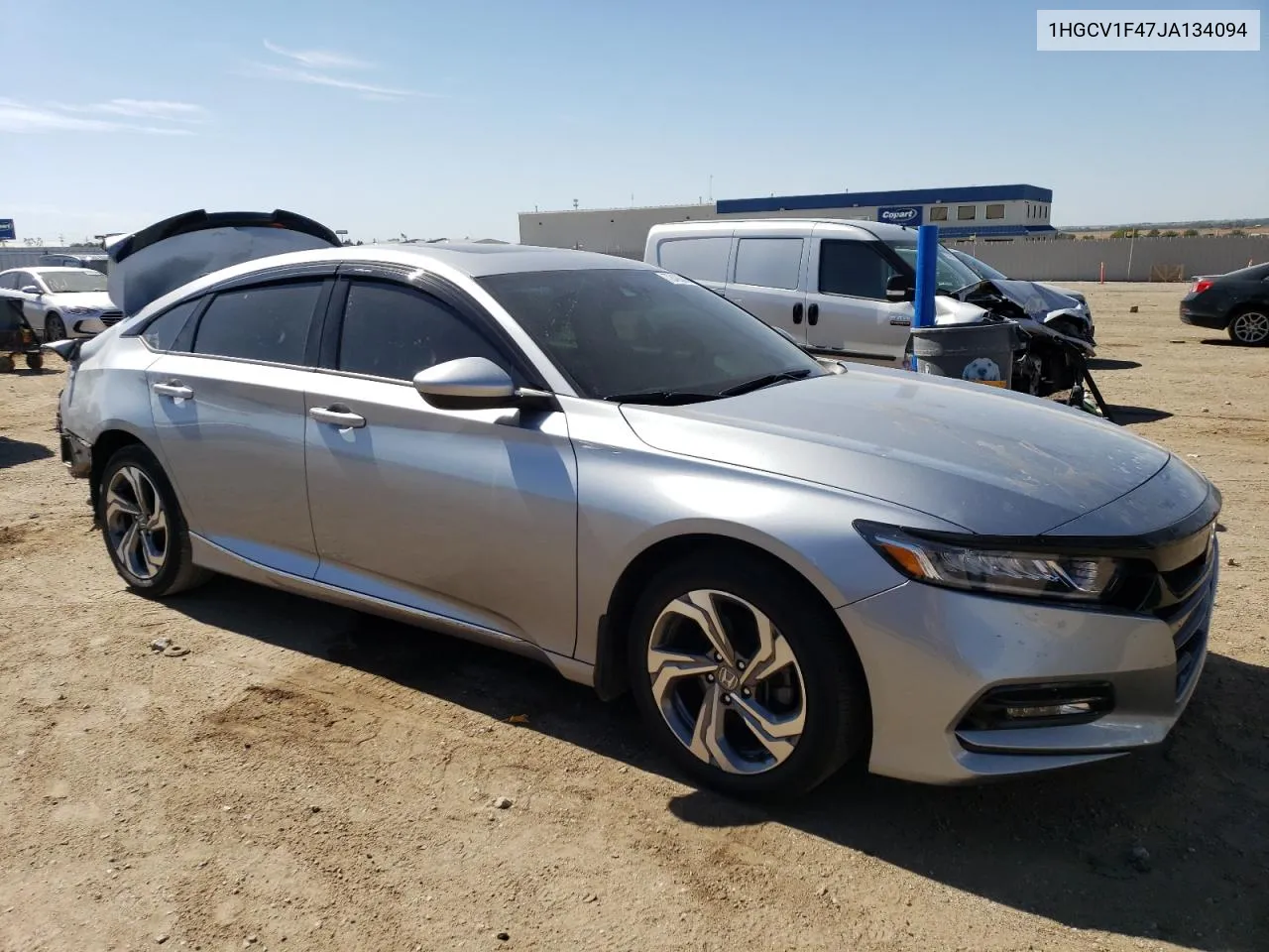 2018 Honda Accord Ex VIN: 1HGCV1F47JA134094 Lot: 72400084