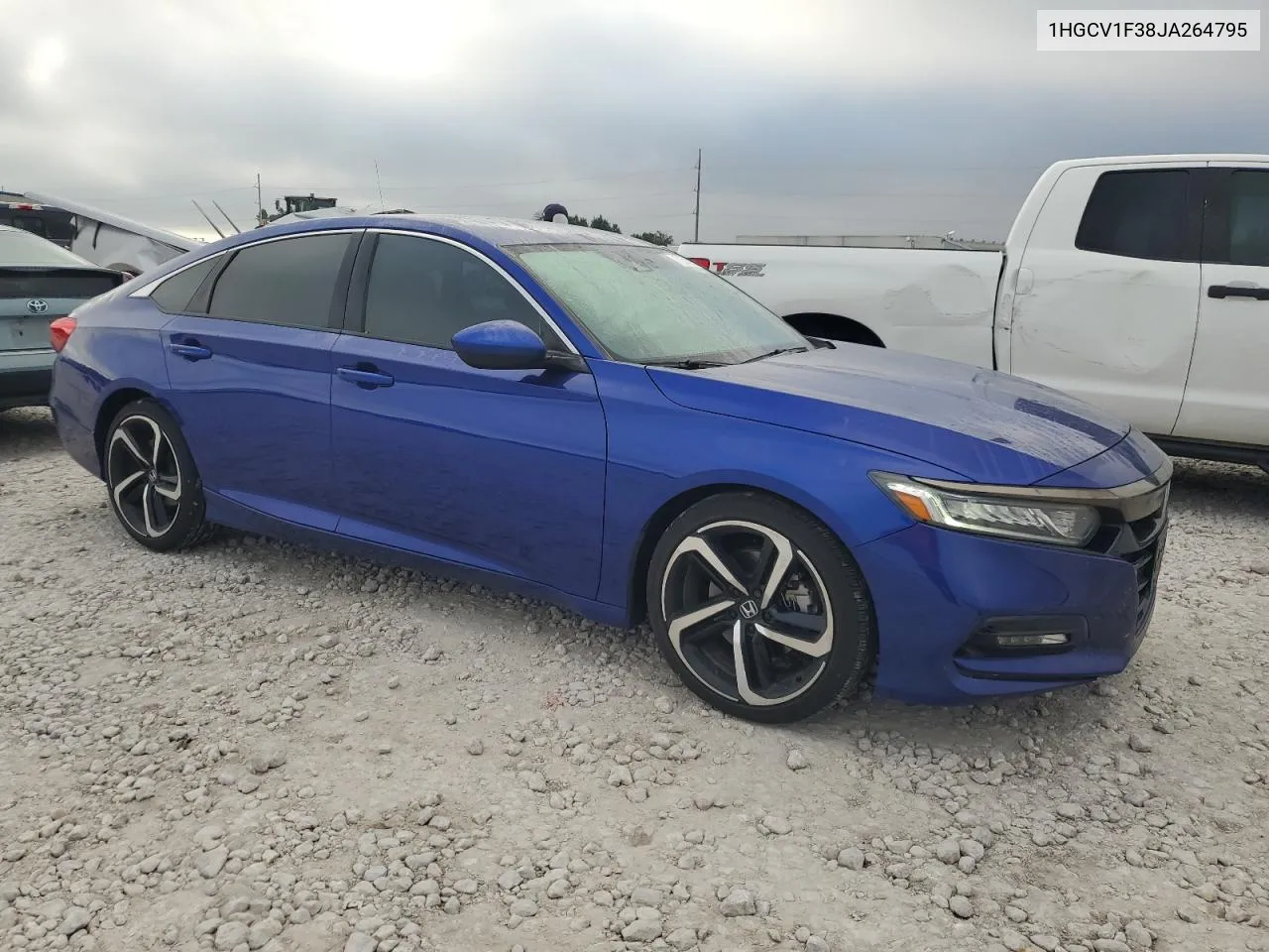 1HGCV1F38JA264795 2018 Honda Accord Sport