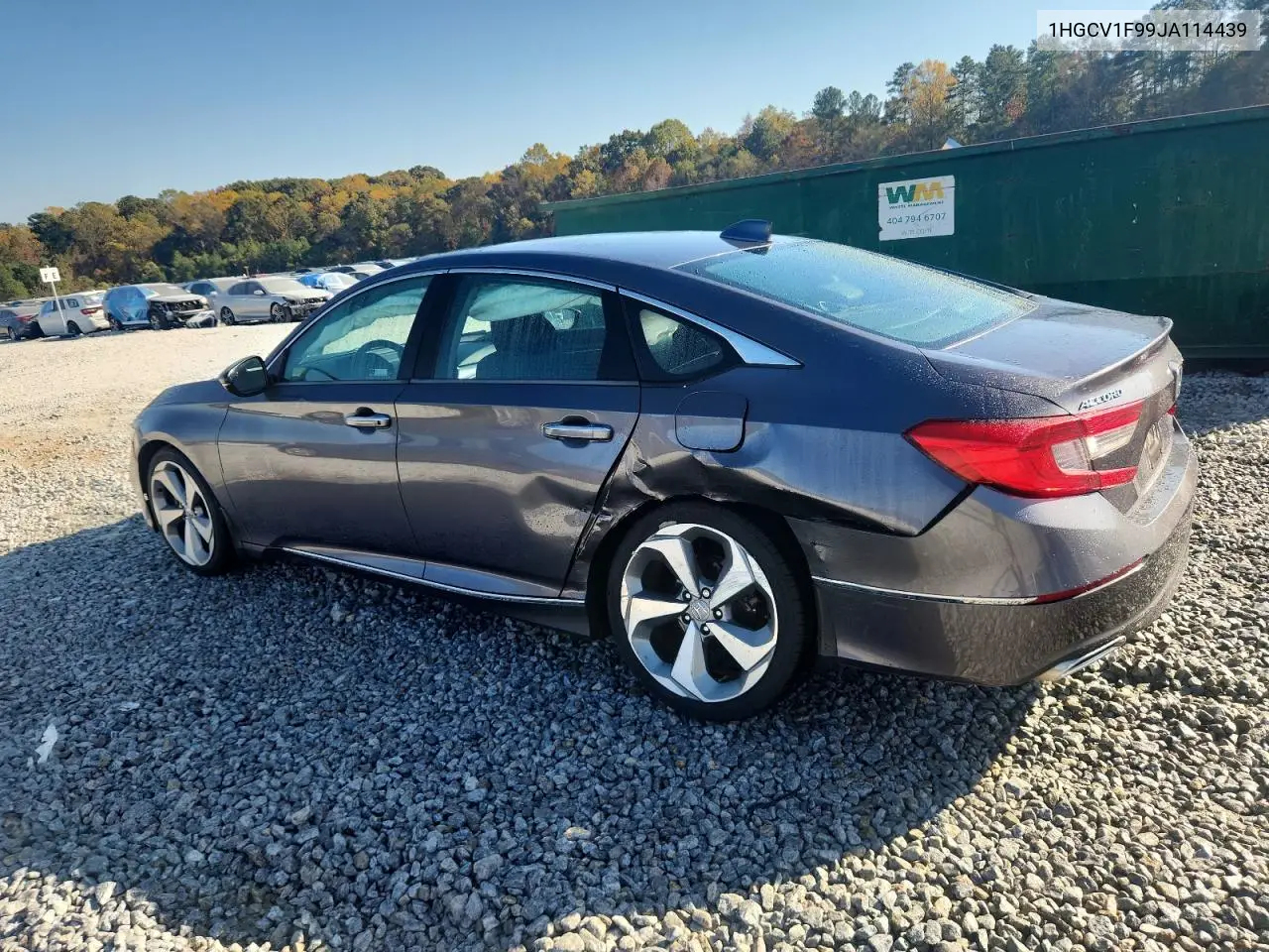 1HGCV1F99JA114439 2018 Honda Accord Touring