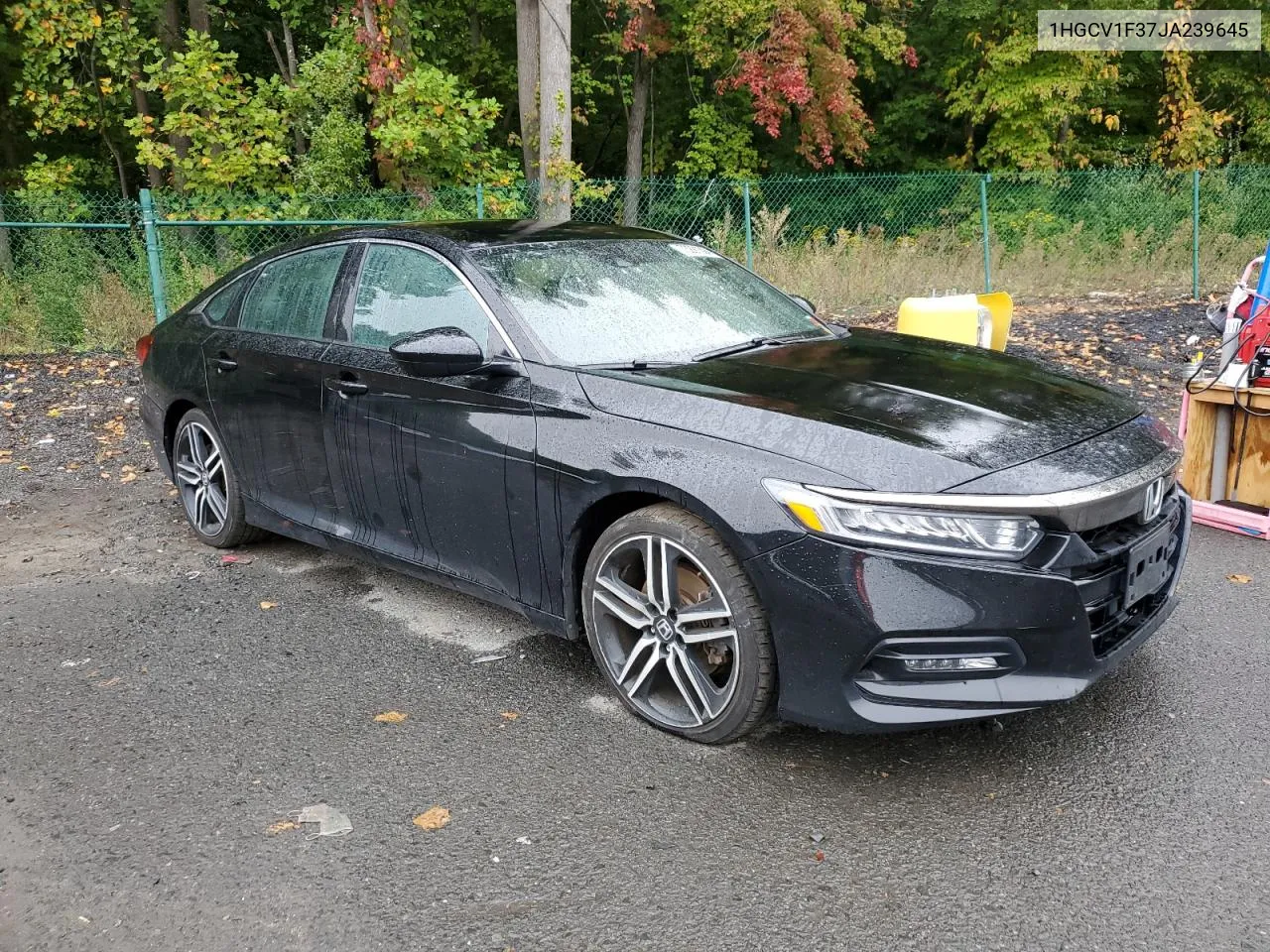 2018 Honda Accord Sport VIN: 1HGCV1F37JA239645 Lot: 73291394