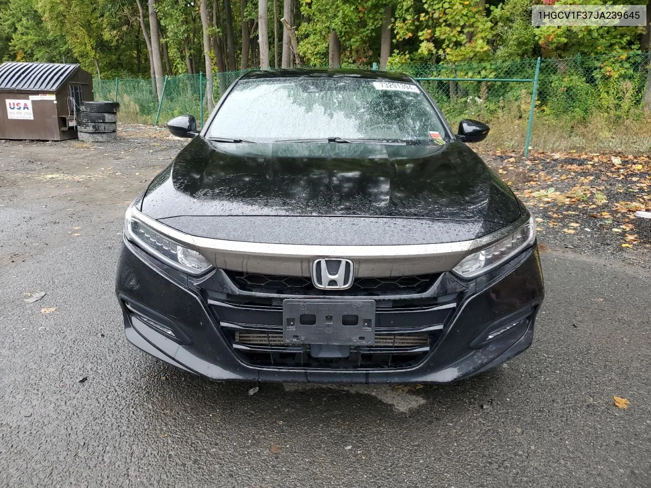 1HGCV1F37JA239645 2018 Honda Accord Sport