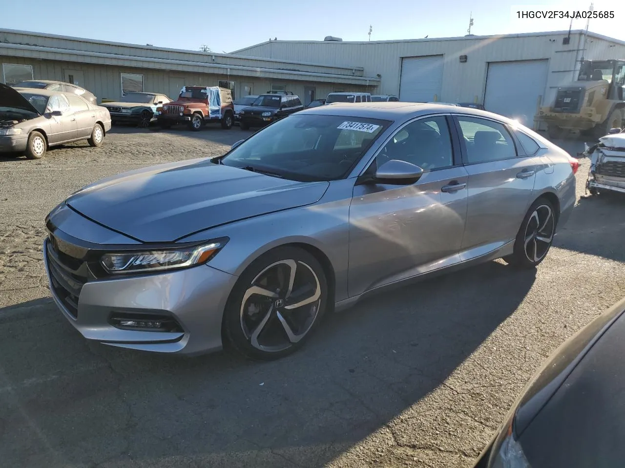 2018 Honda Accord Sport VIN: 1HGCV2F34JA025685 Lot: 73417574