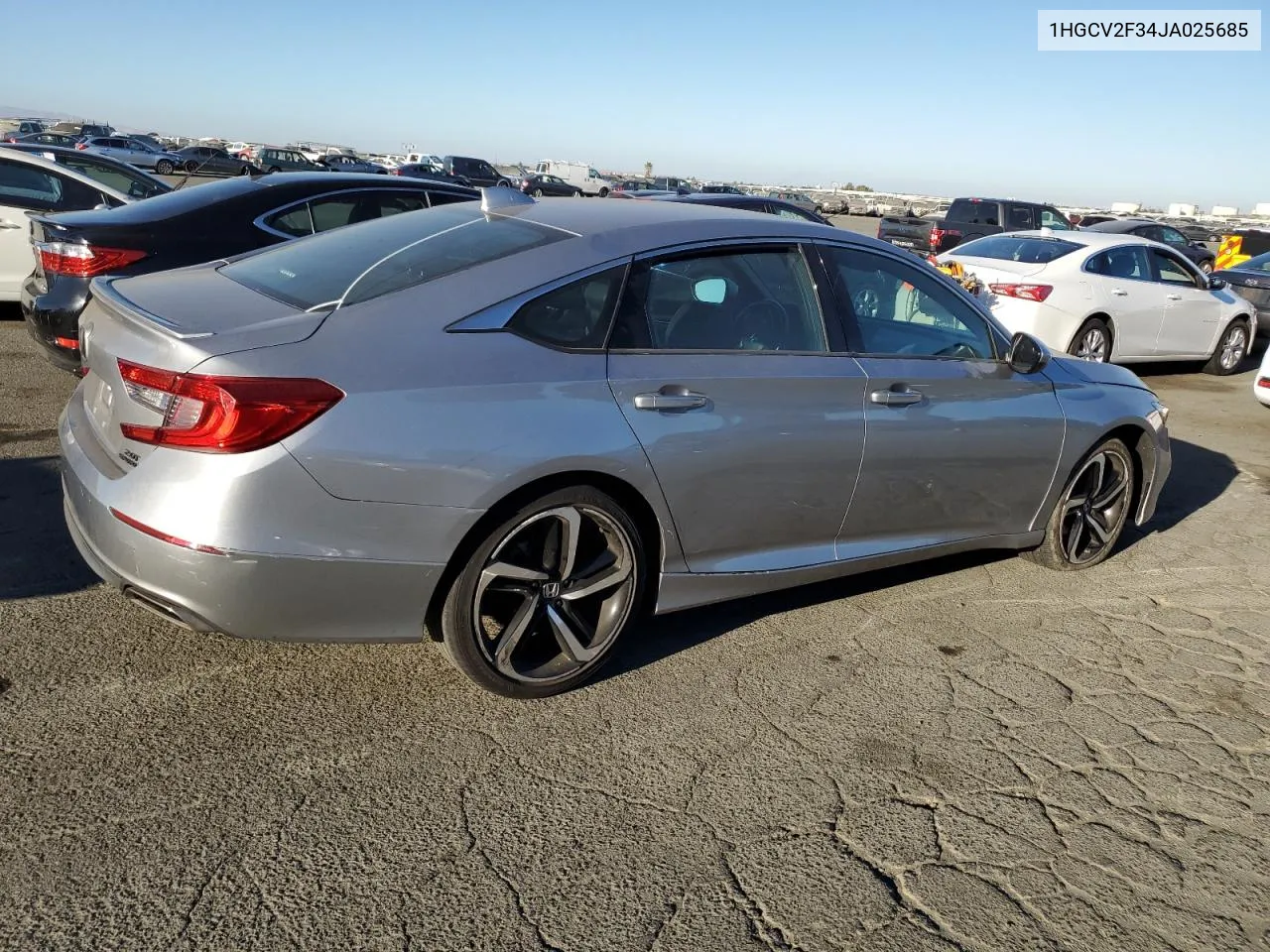 1HGCV2F34JA025685 2018 Honda Accord Sport