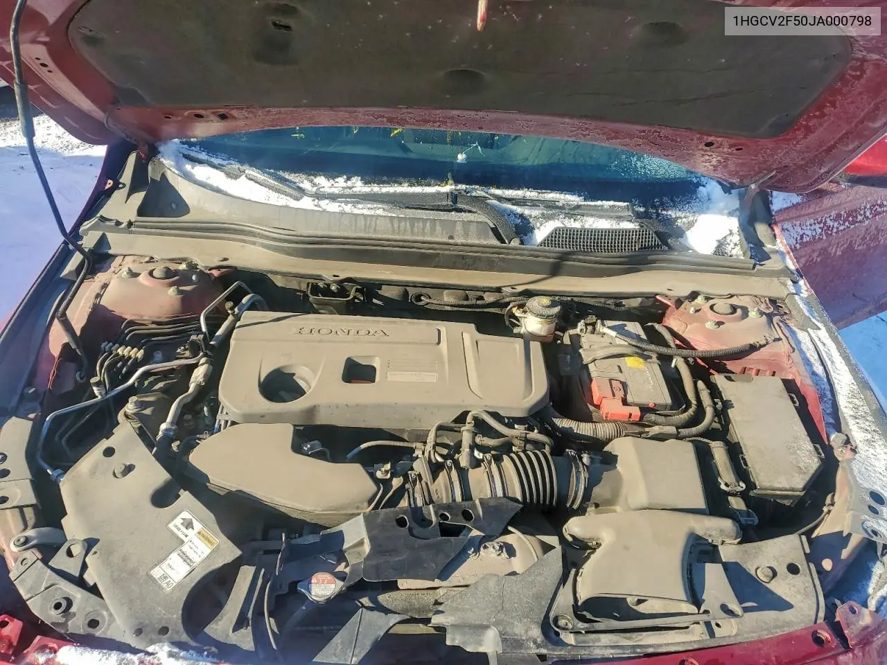 1HGCV2F50JA000798 2018 Honda Accord Exl