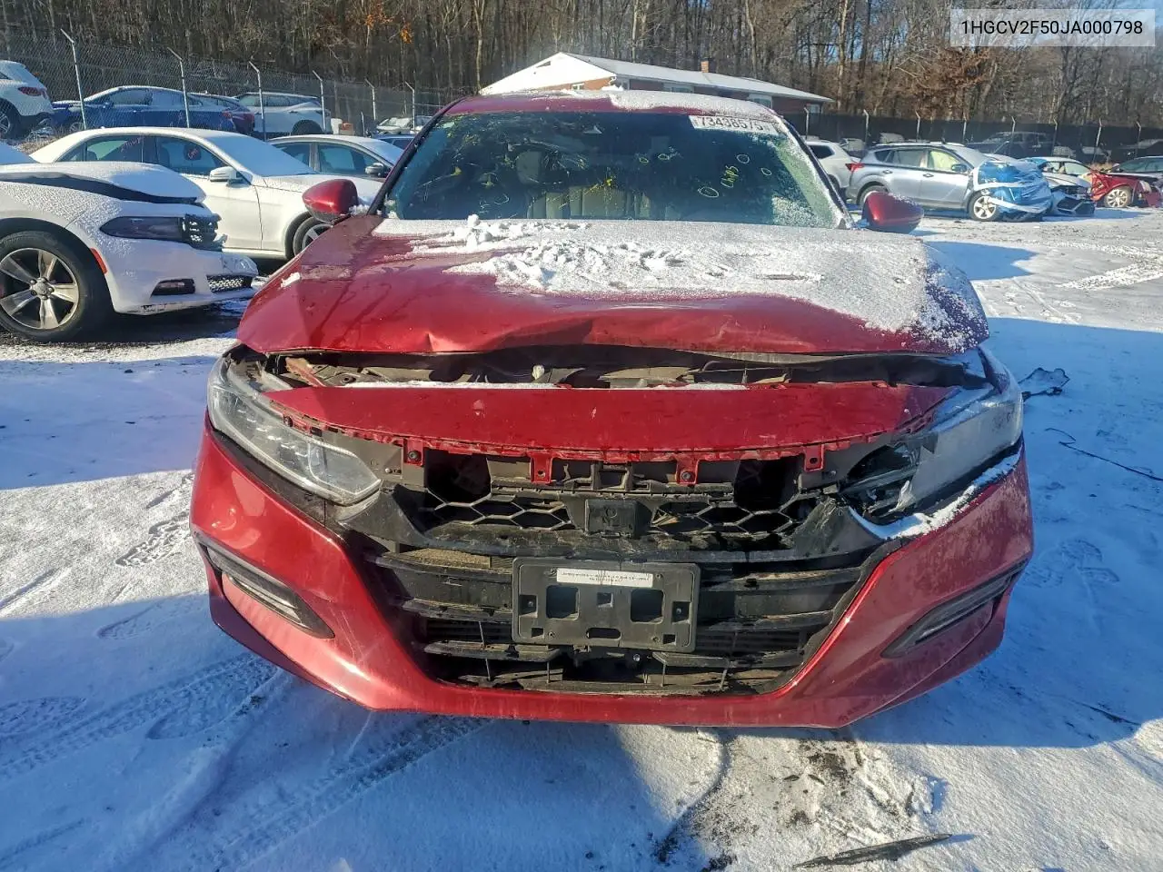 1HGCV2F50JA000798 2018 Honda Accord Exl