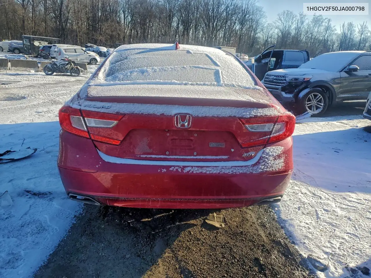 1HGCV2F50JA000798 2018 Honda Accord Exl