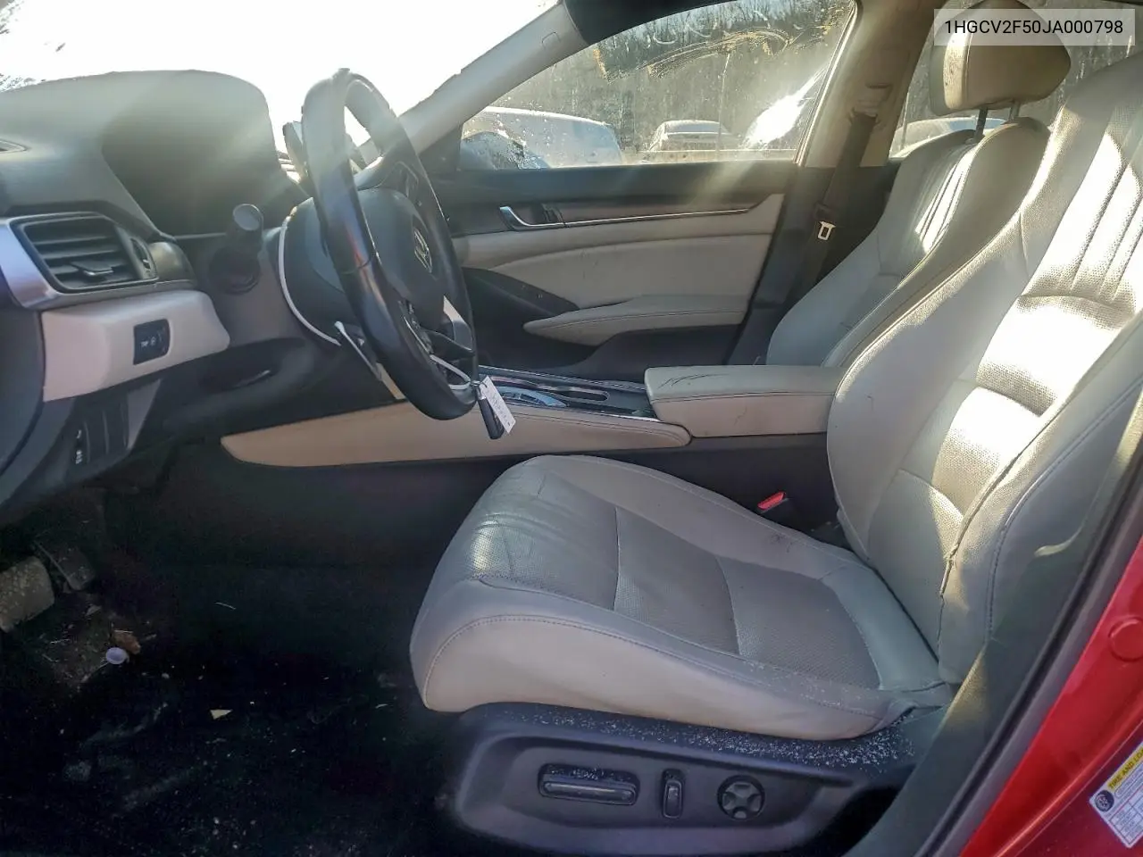 1HGCV2F50JA000798 2018 Honda Accord Exl