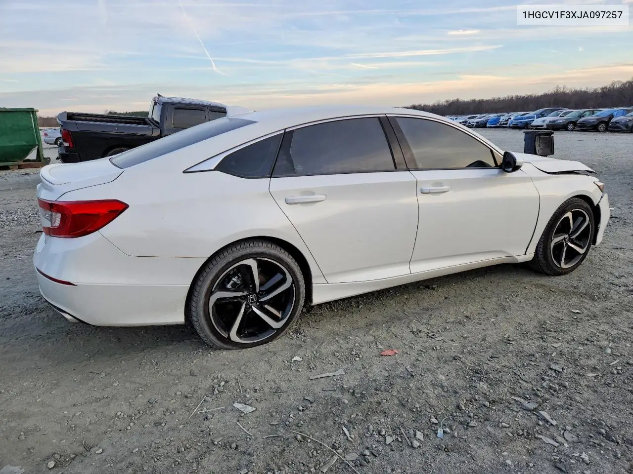 1HGCV1F3XJA097257 2018 Honda Accord Sport