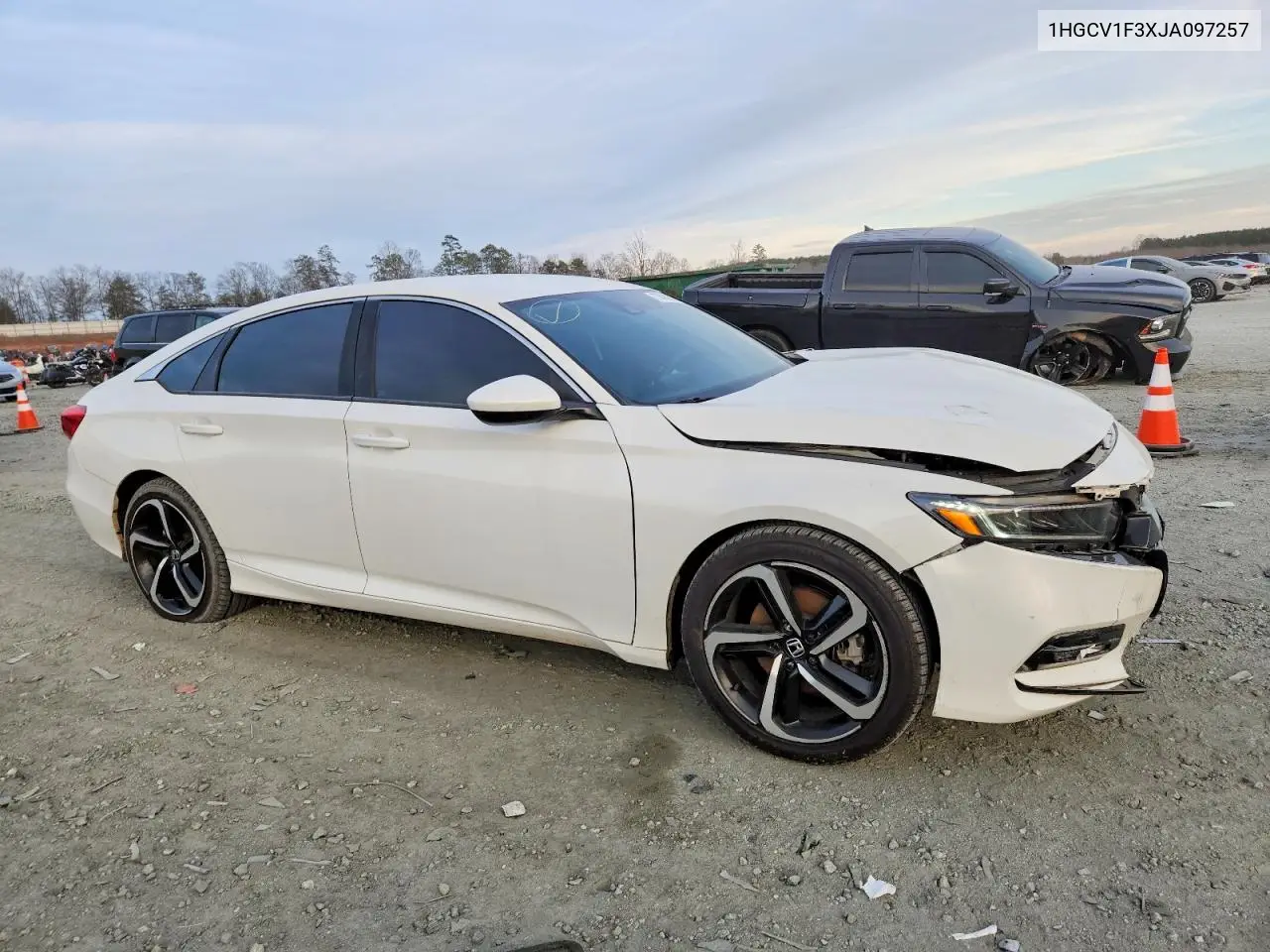 1HGCV1F3XJA097257 2018 Honda Accord Sport