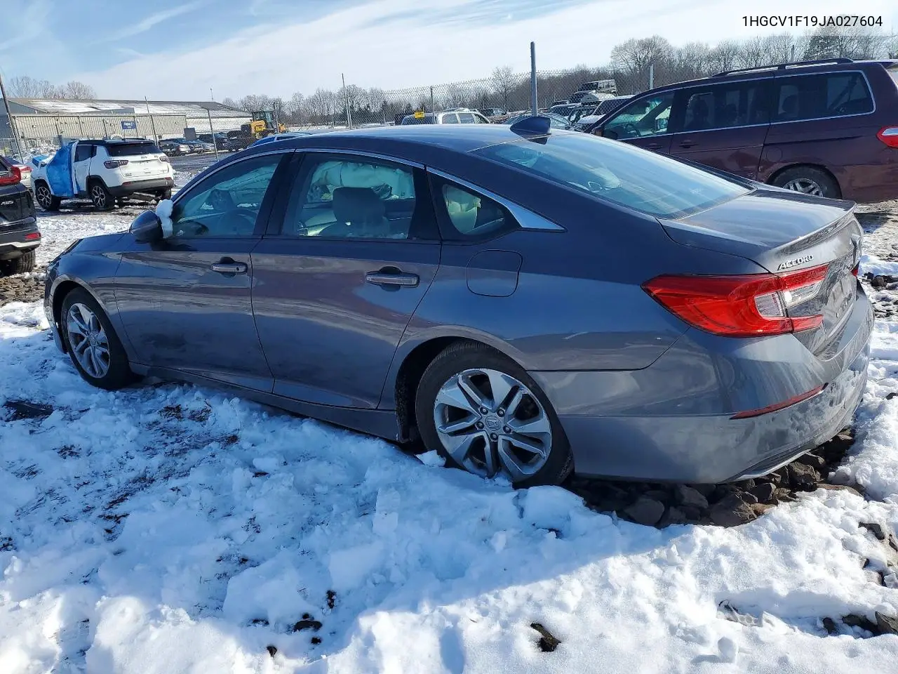 1HGCV1F19JA027604 2018 Honda Accord Lx