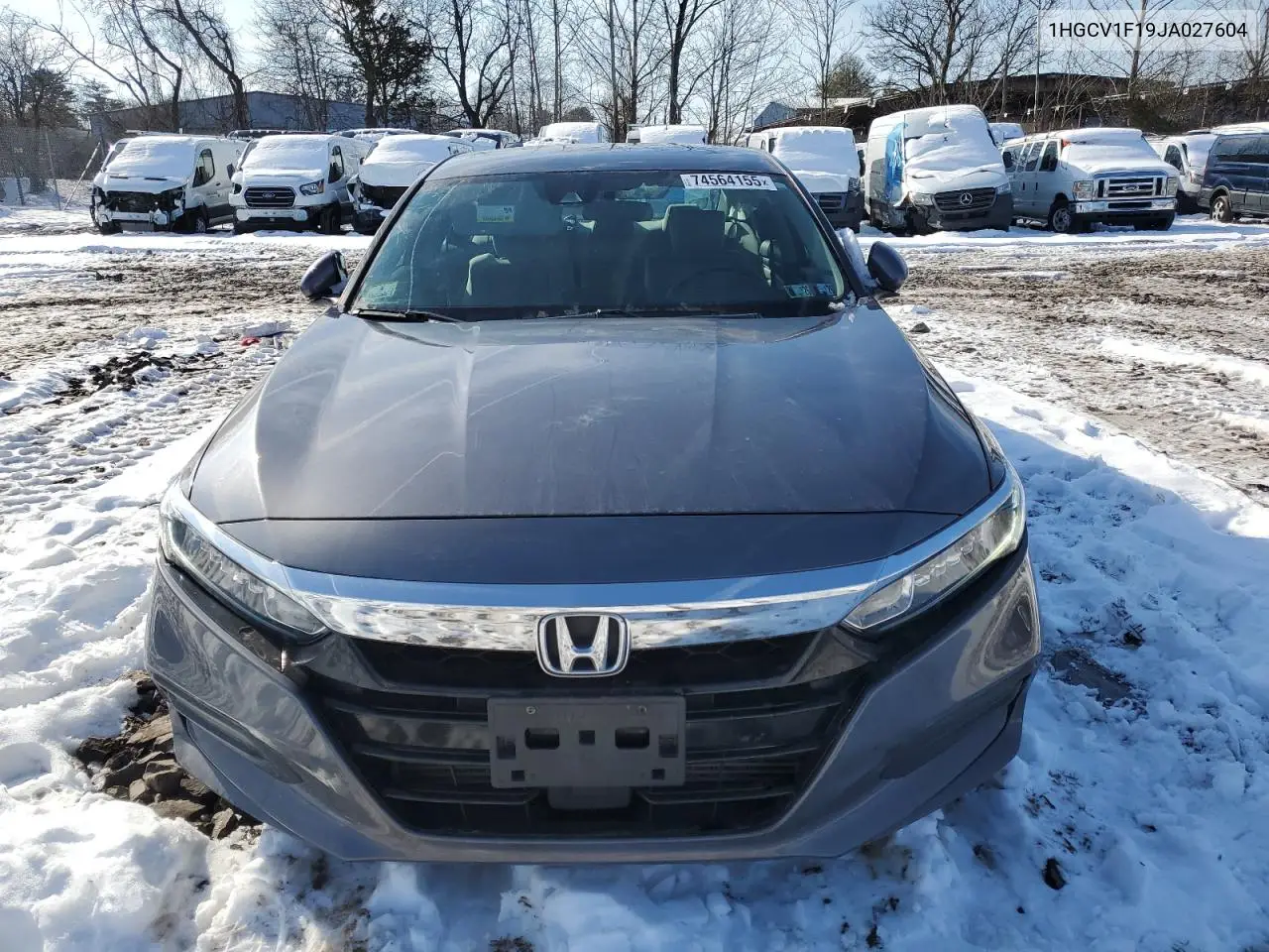 1HGCV1F19JA027604 2018 Honda Accord Lx