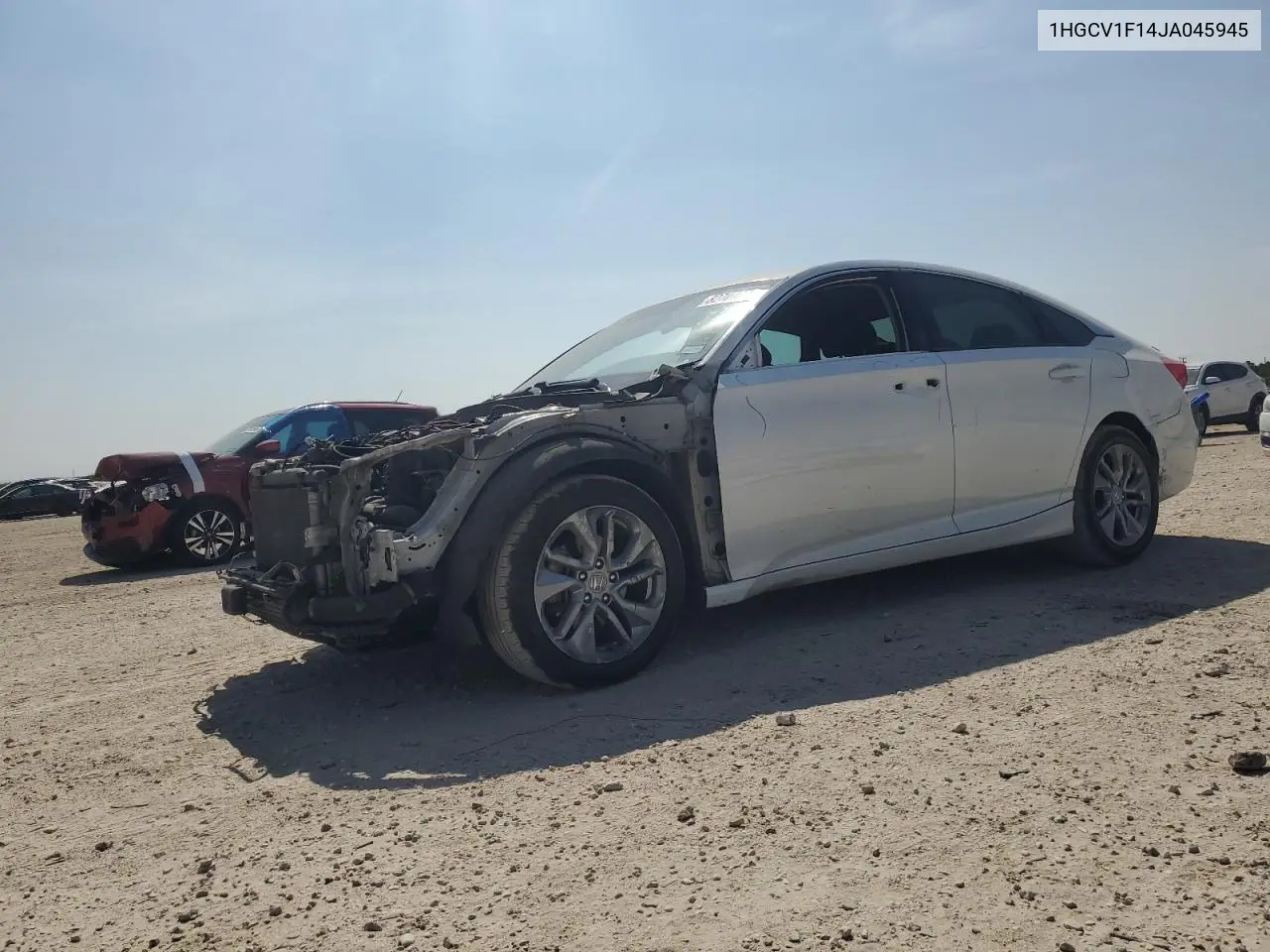 1HGCV1F14JA045945 2018 Honda Accord Lx