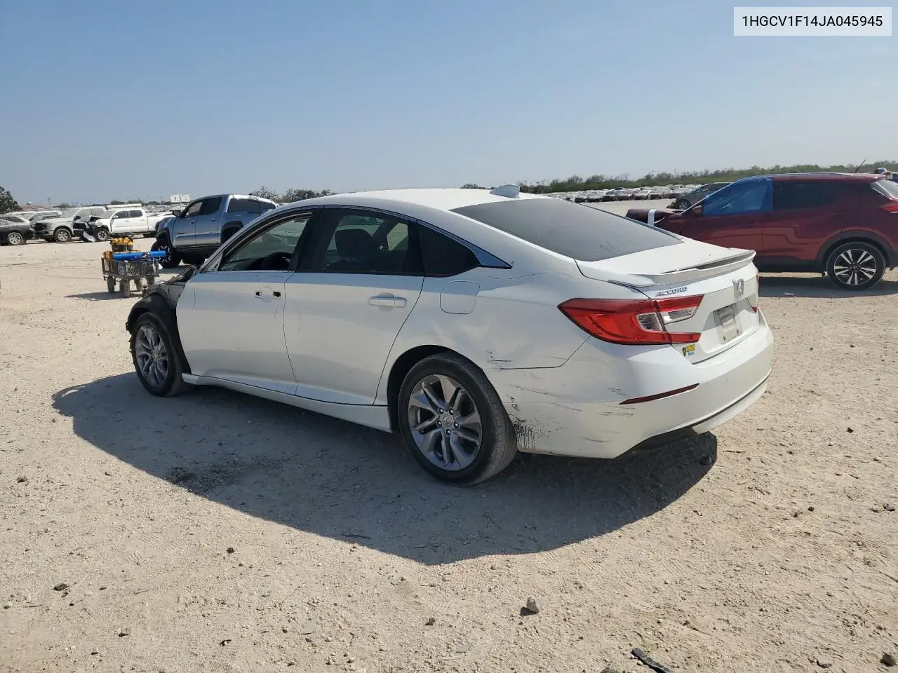 1HGCV1F14JA045945 2018 Honda Accord Lx
