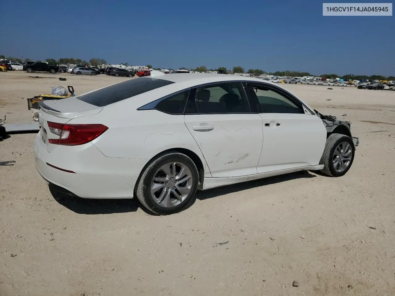 1HGCV1F14JA045945 2018 Honda Accord Lx