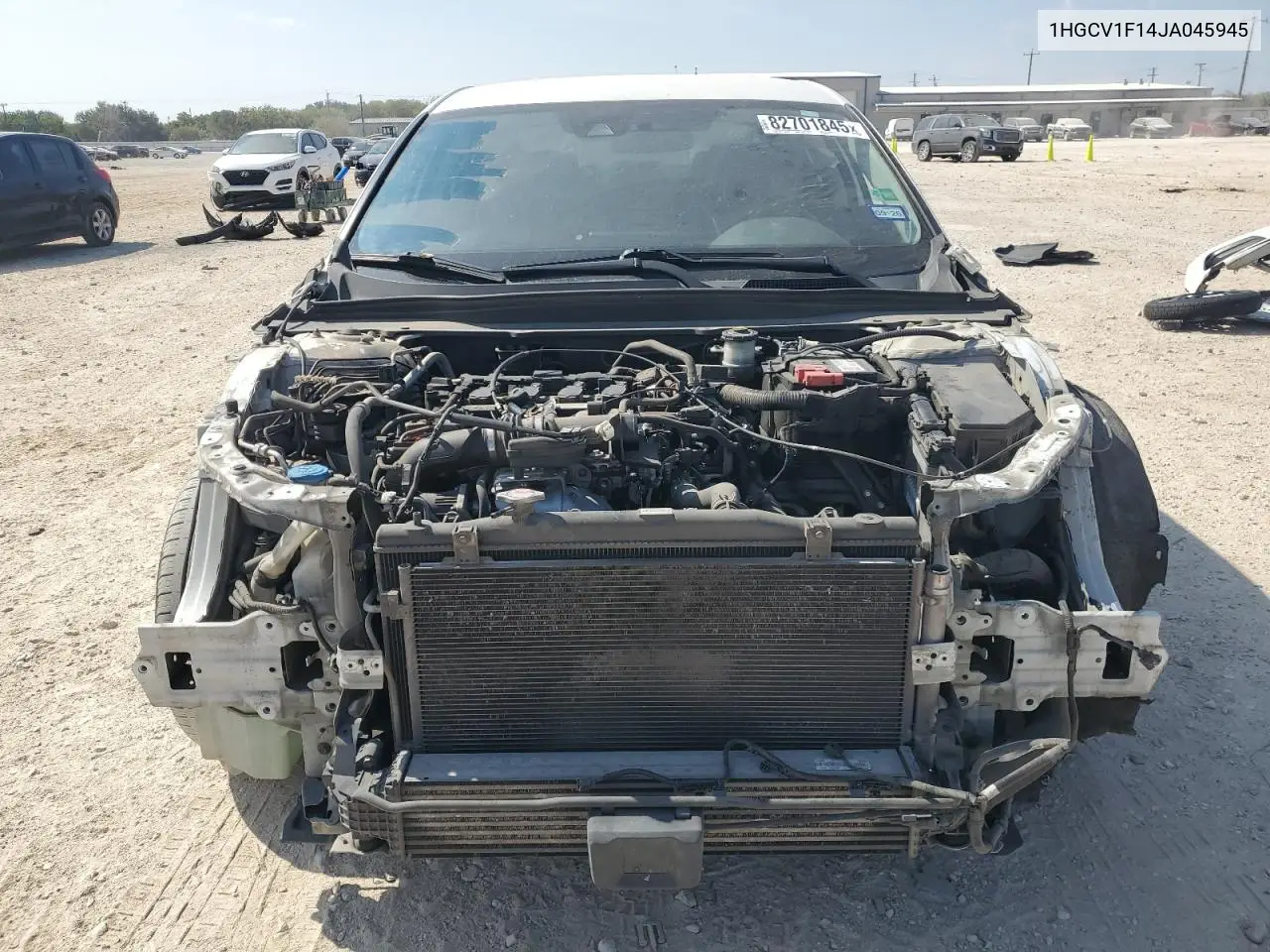 1HGCV1F14JA045945 2018 Honda Accord Lx