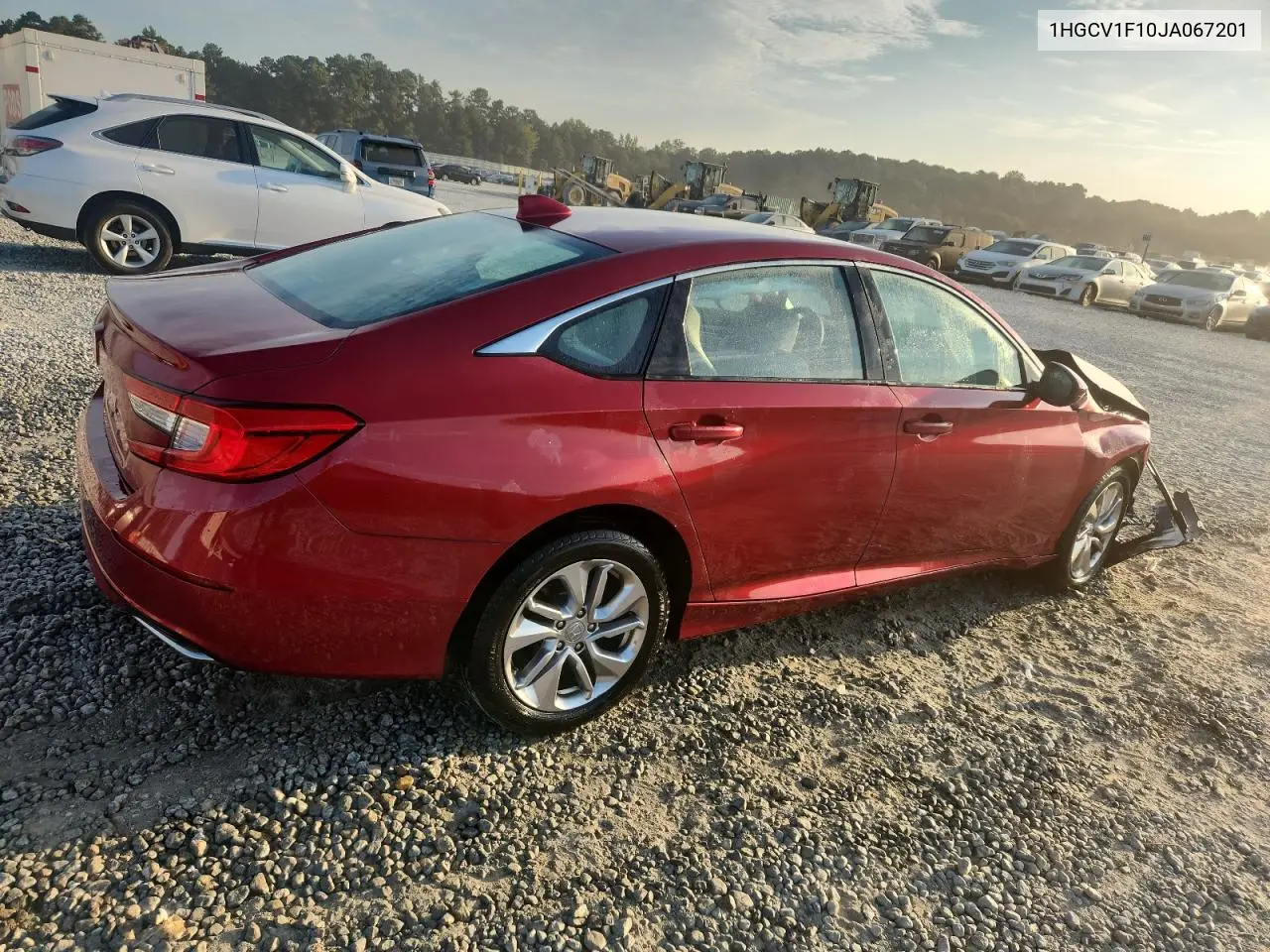 1HGCV1F10JA067201 2018 Honda Accord Lx