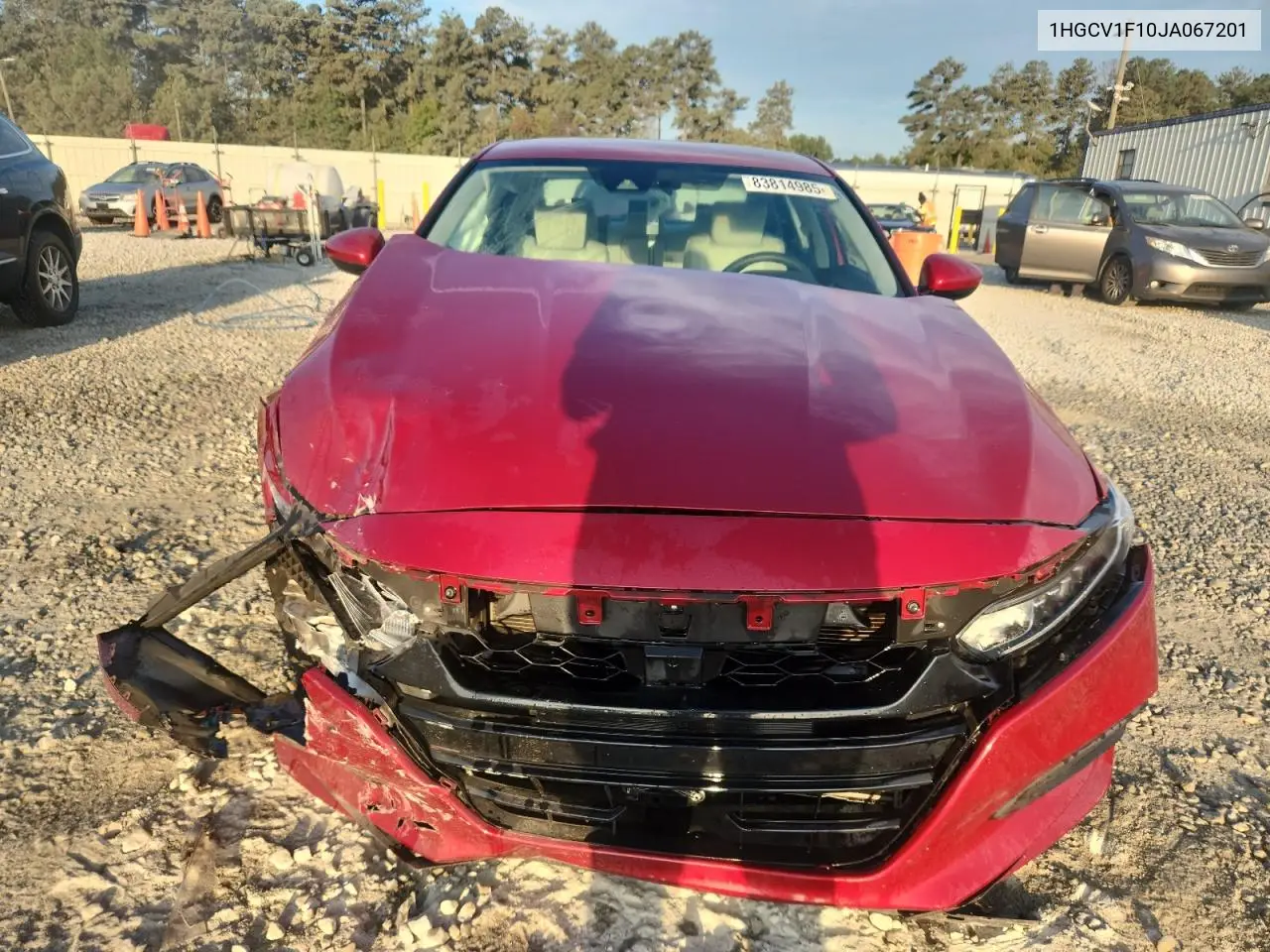 1HGCV1F10JA067201 2018 Honda Accord Lx
